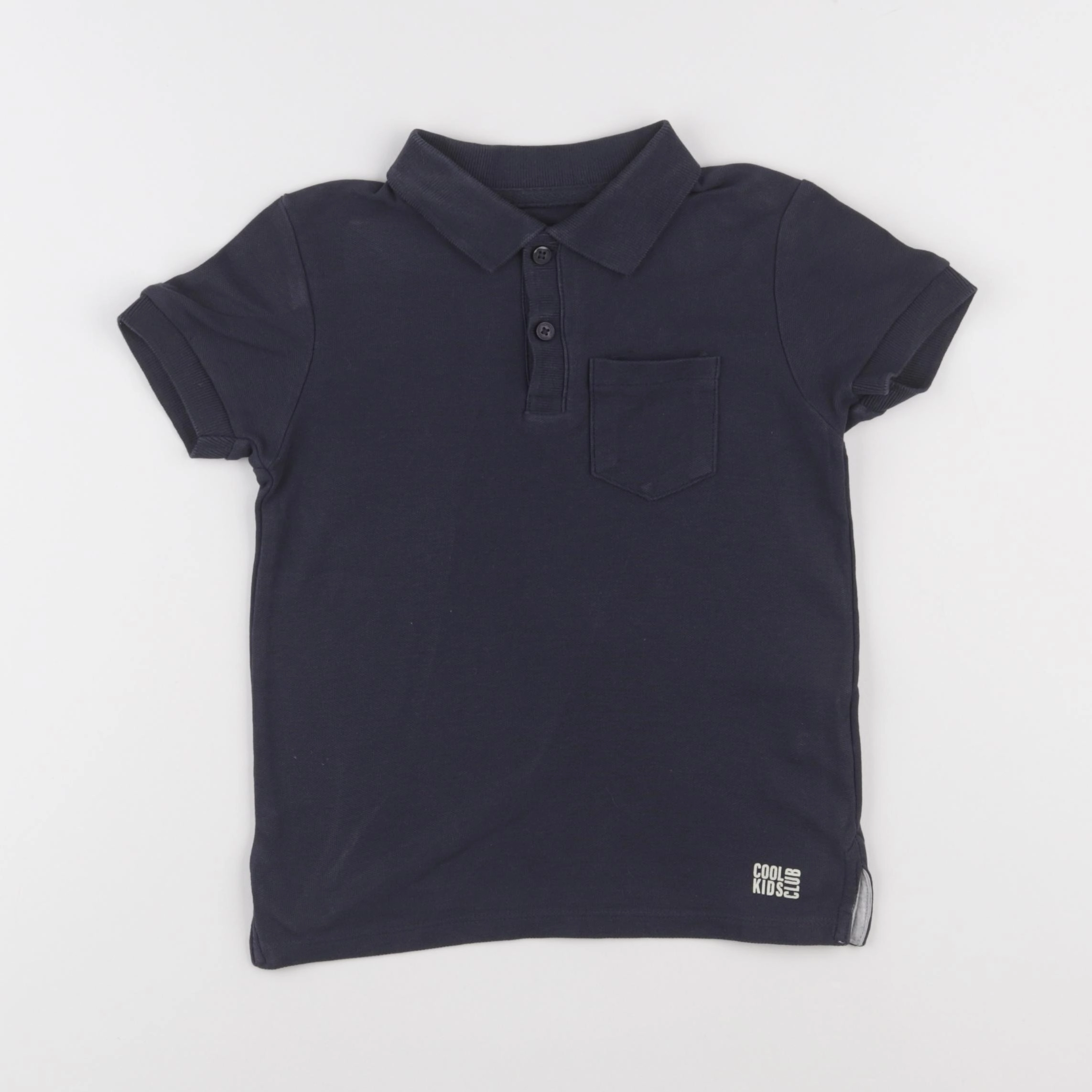 Vertbaudet - polo bleu - 5 ans