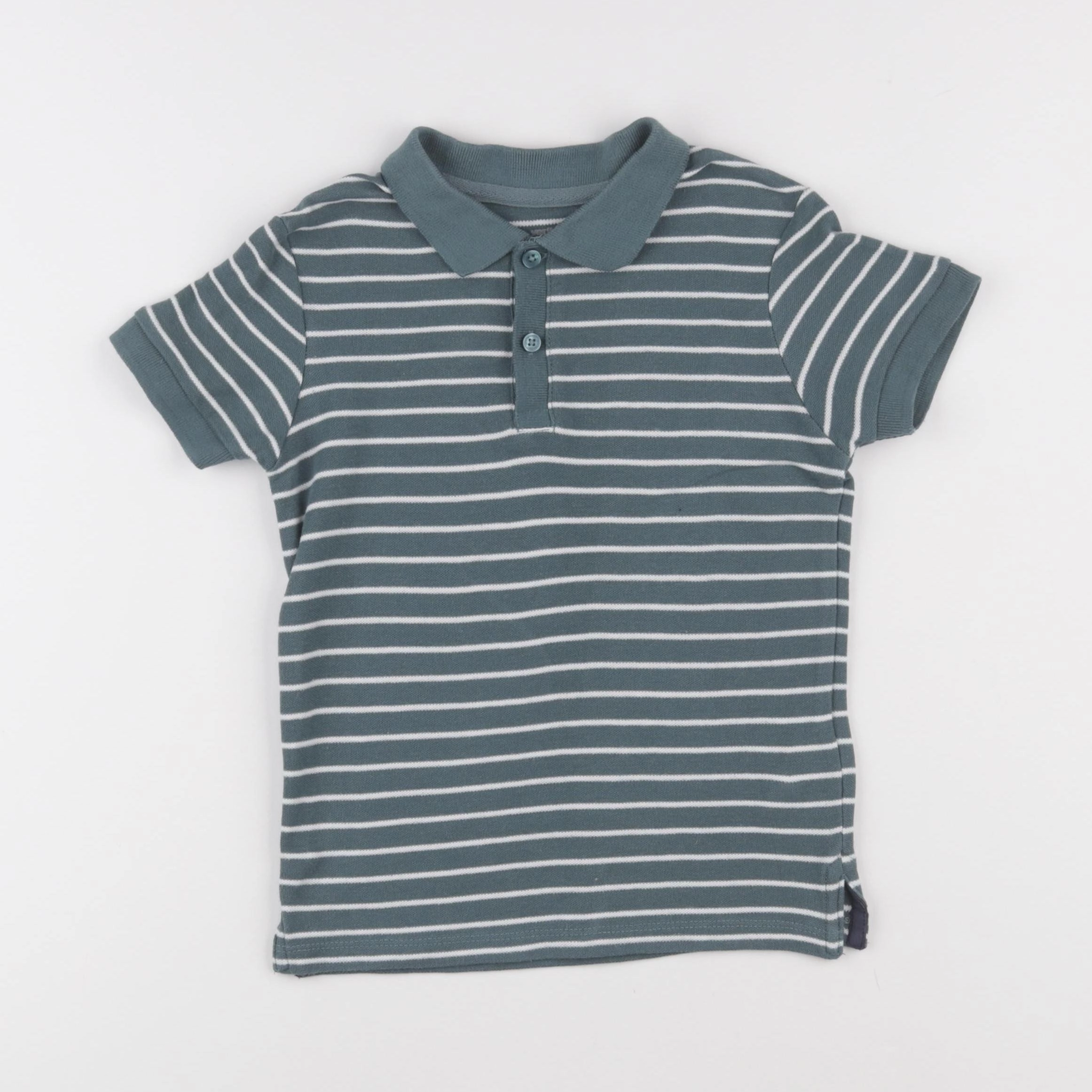 Vertbaudet - polo bleu - 5 ans