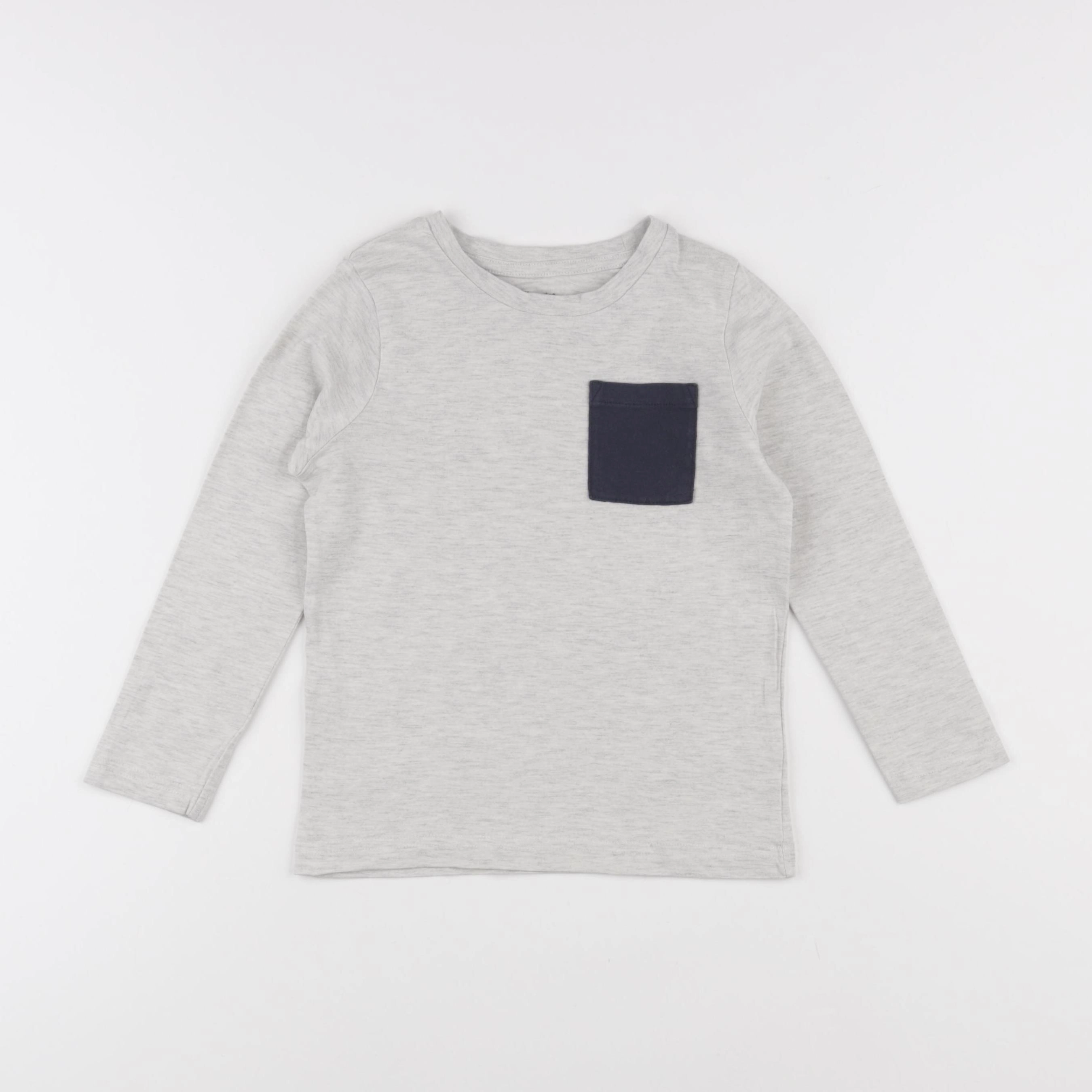Vertbaudet - tee-shirt beige - 5 ans