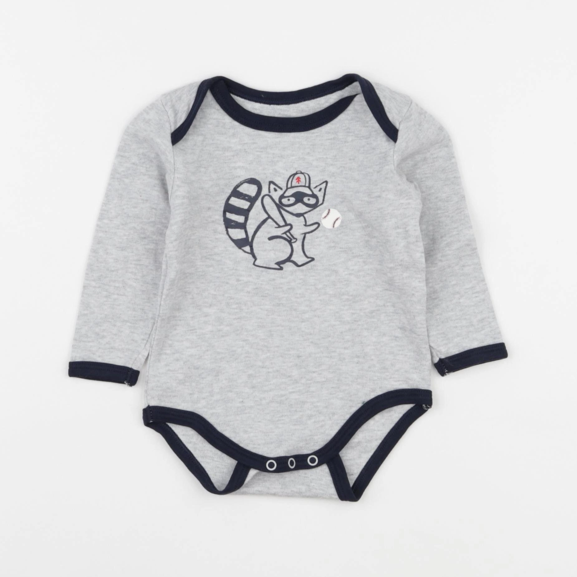 Vertbaudet - body gris - 9 mois