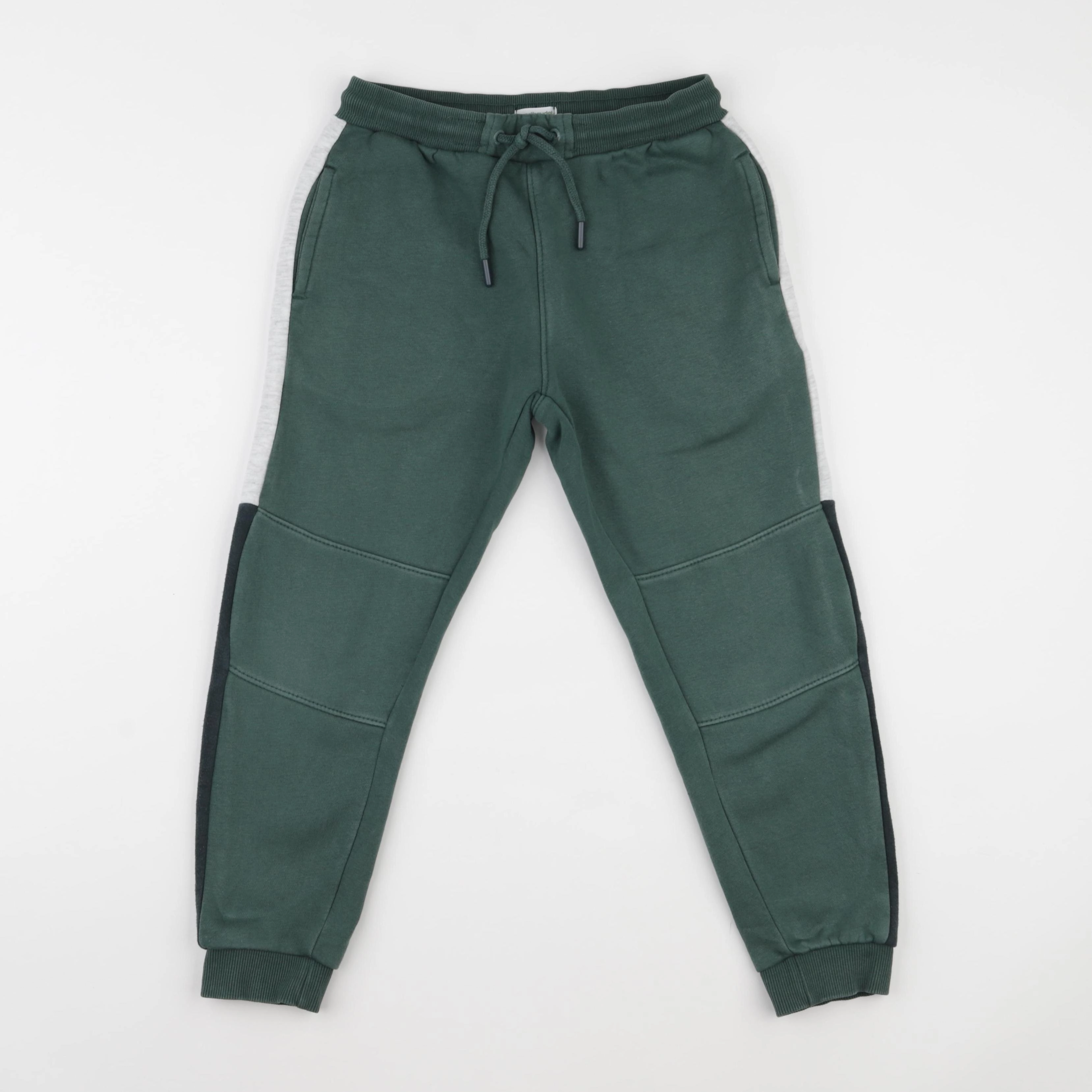 Vertbaudet - jogging doublé vert - 8 ans