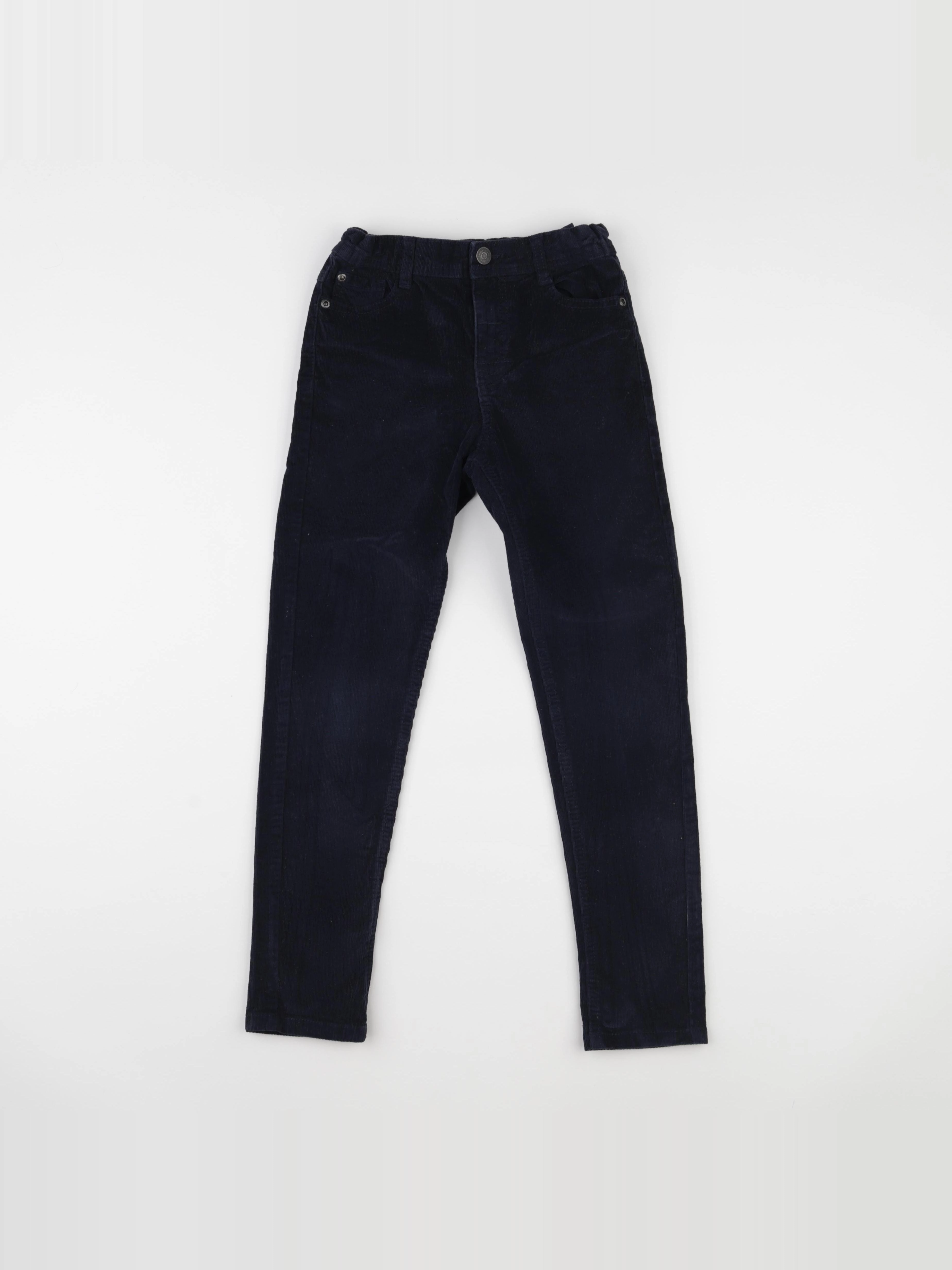 Vertbaudet - pantalon bleu - 8 ans