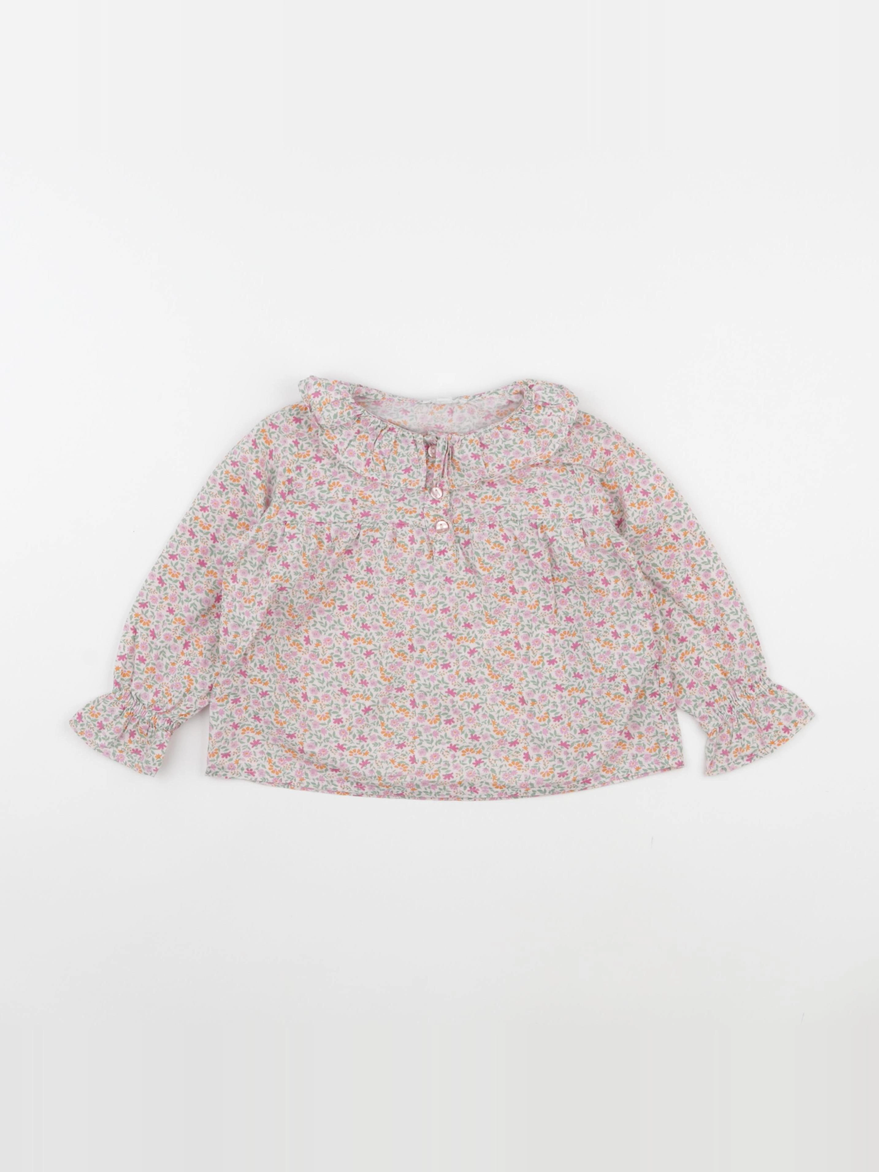 Vertbaudet - blouse multicolore - 3 ans