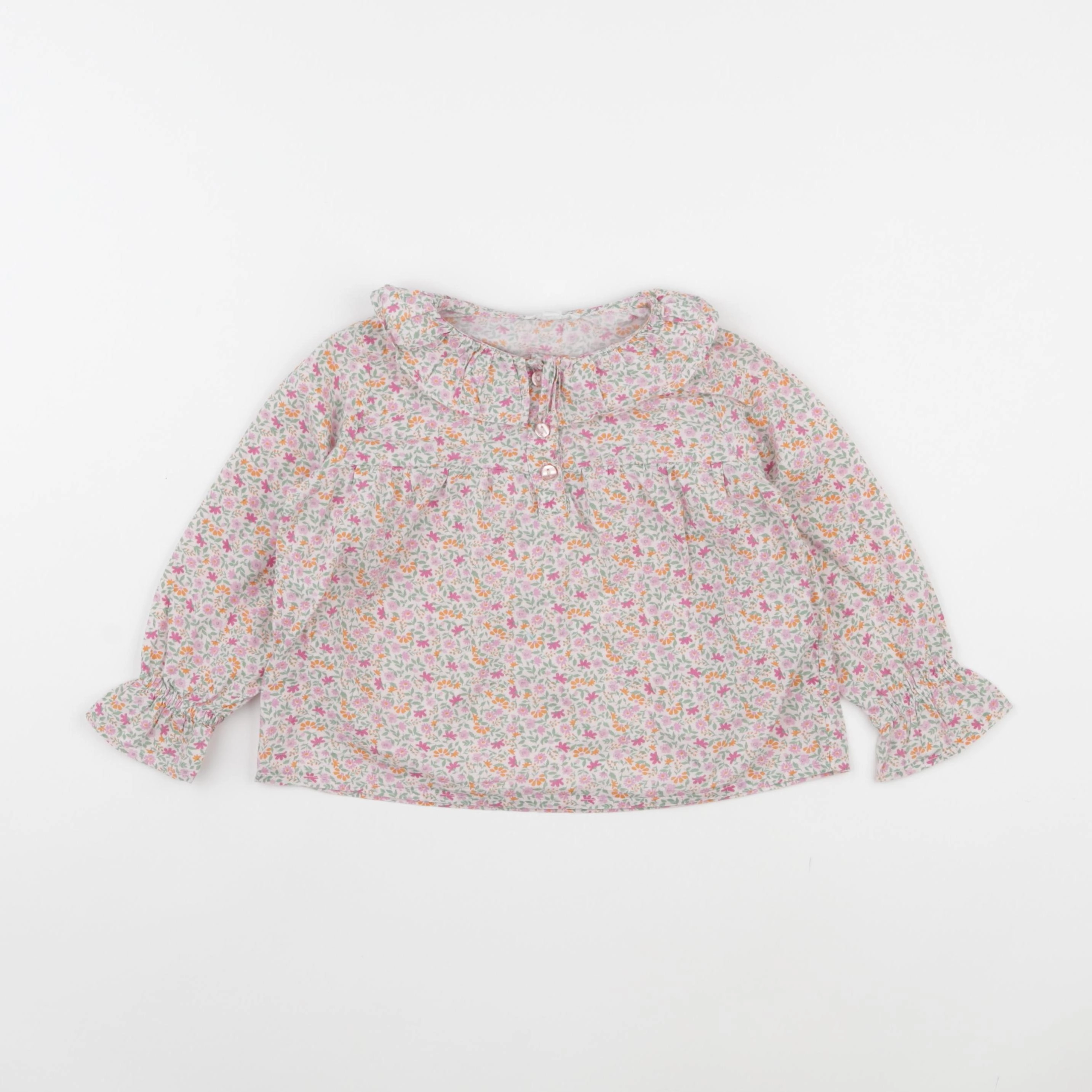 Vertbaudet - blouse multicolore - 3 ans