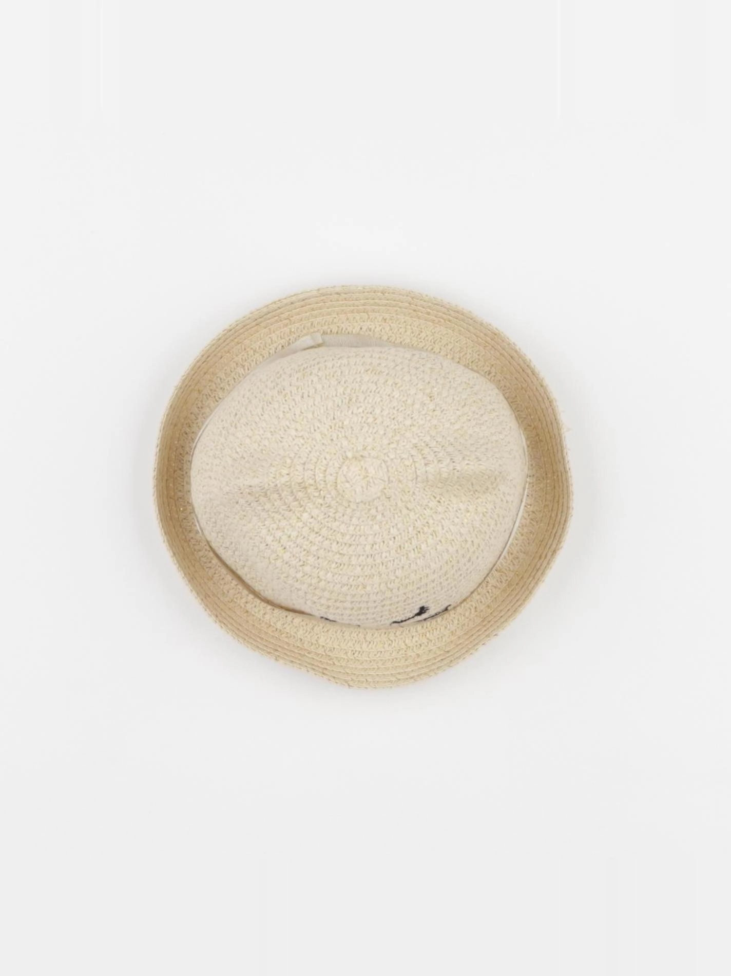 Vertbaudet - chapeau or, beige - 3/6 mois