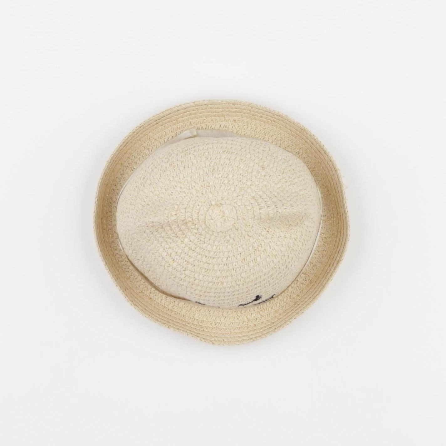 Vertbaudet - chapeau or, beige - 3/6 mois