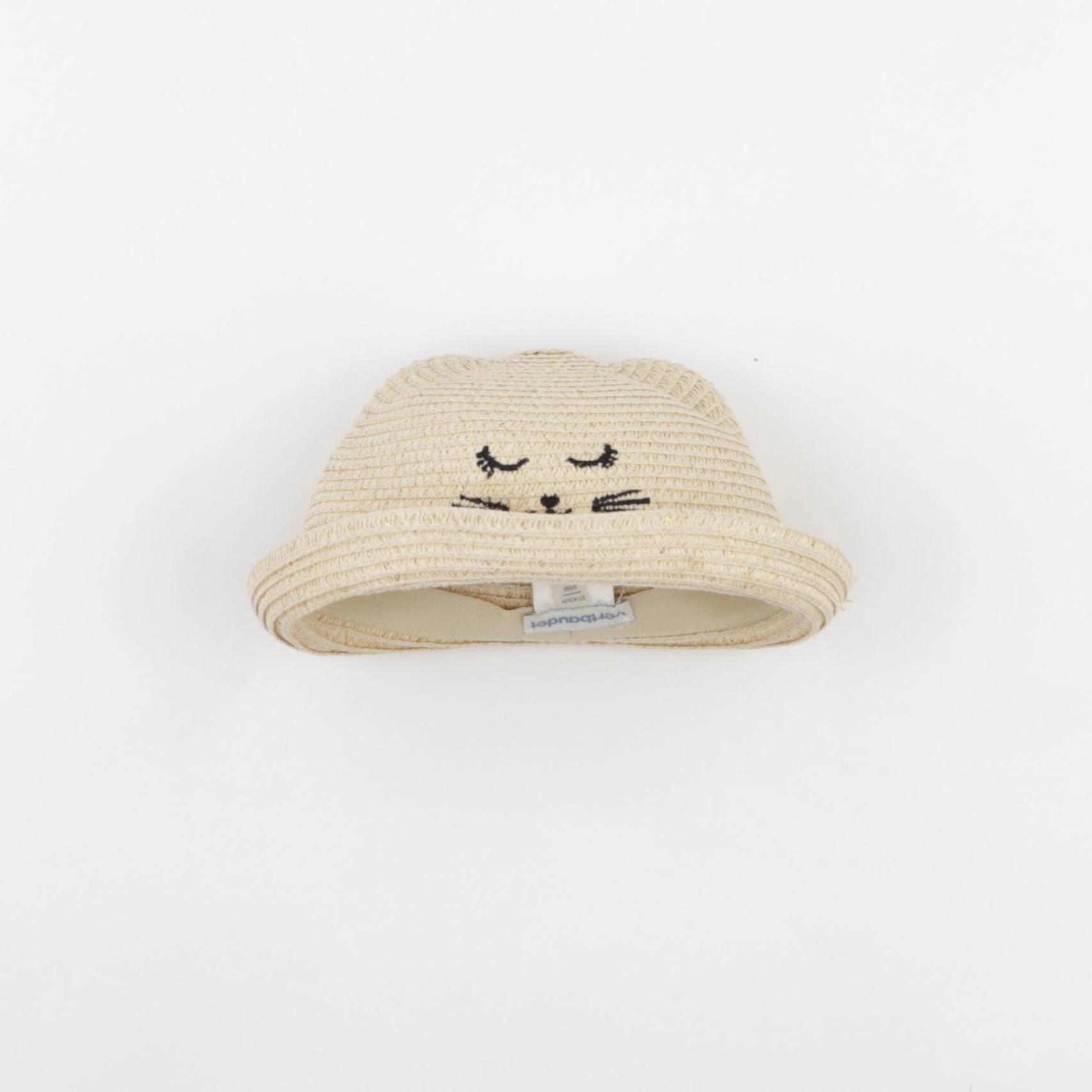 Vertbaudet - chapeau or, beige - 3/6 mois