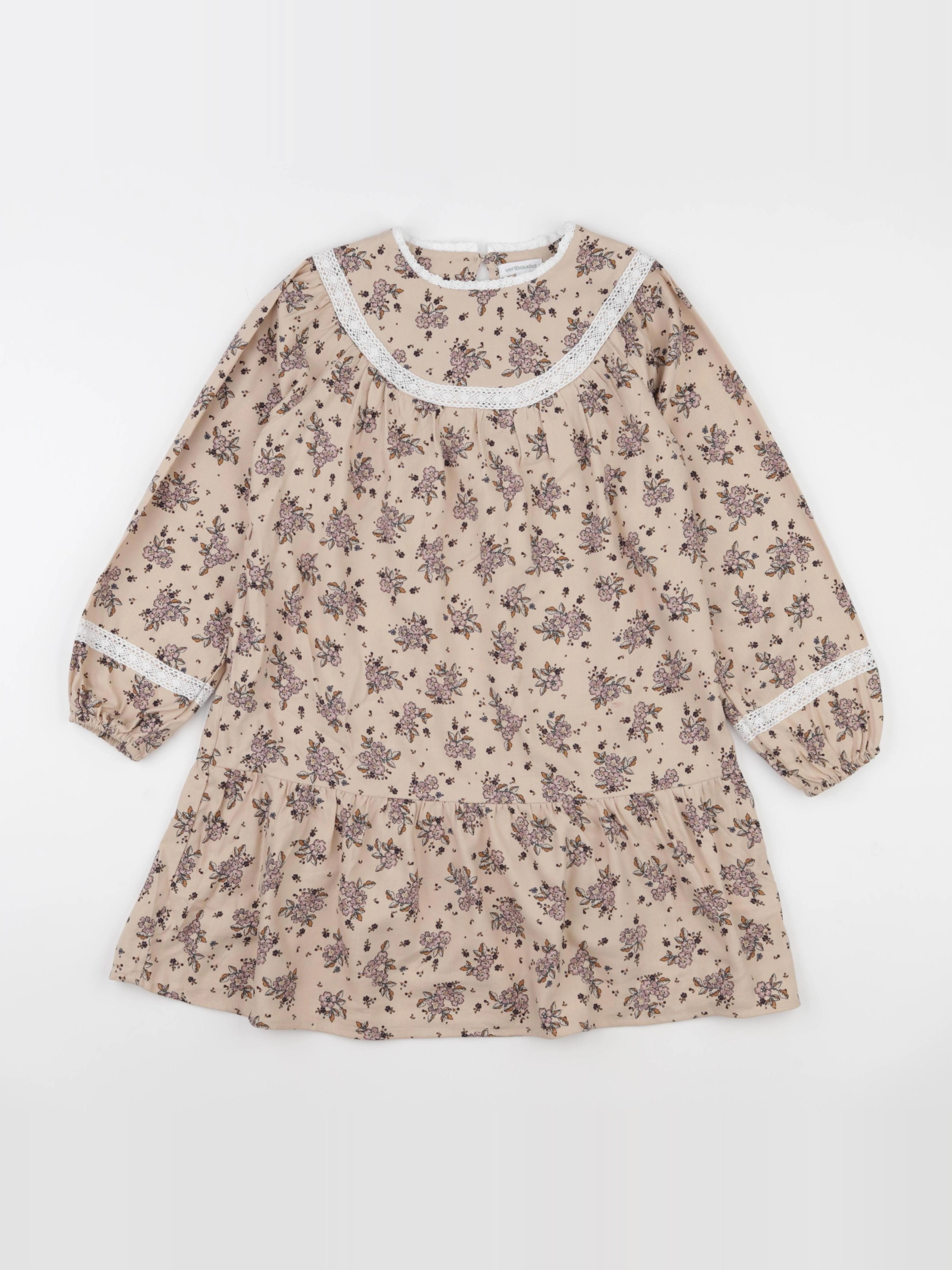 Vertbaudet - robe rose - 9 ans