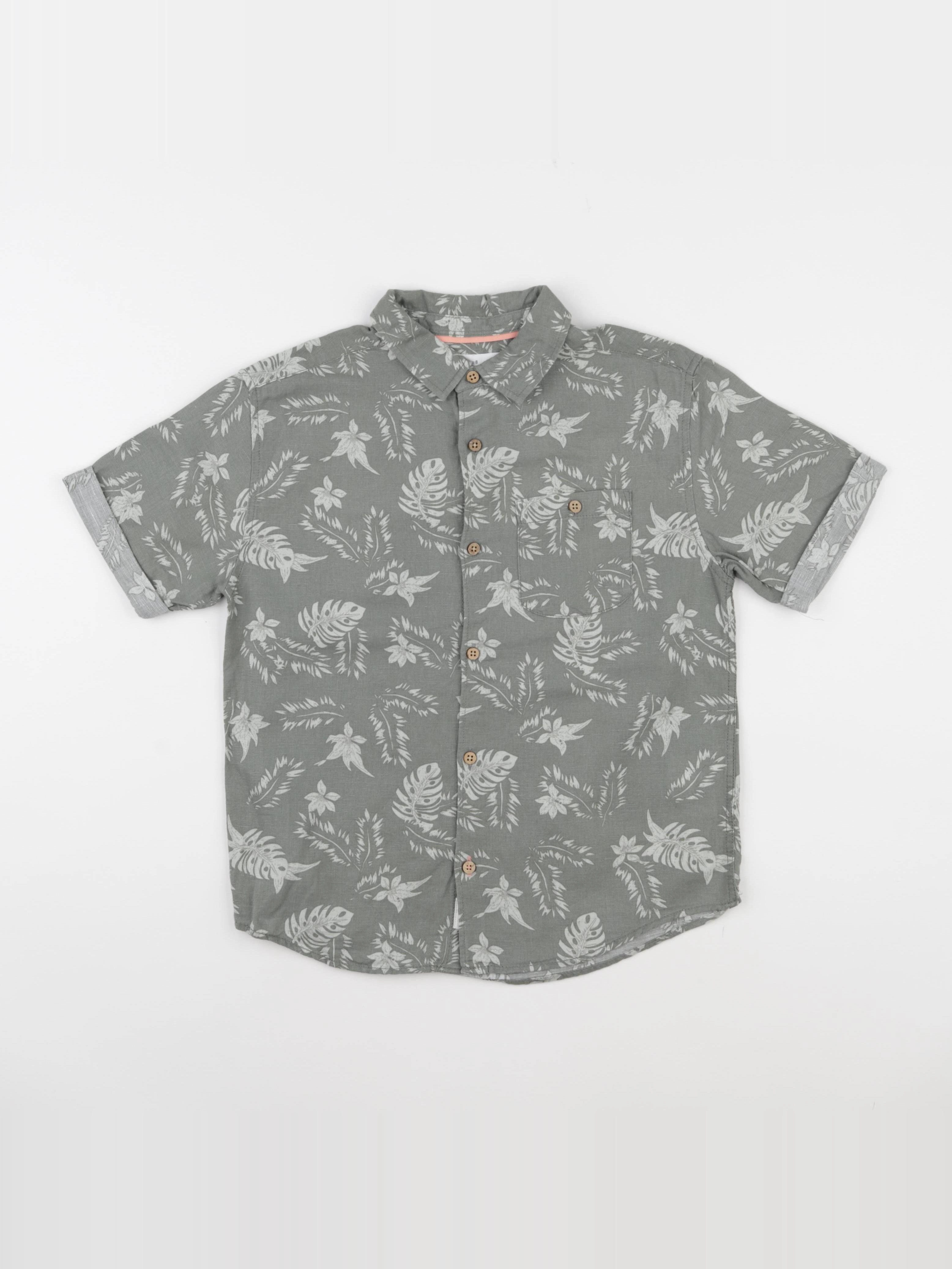 Zara - chemise vert - 8 ans