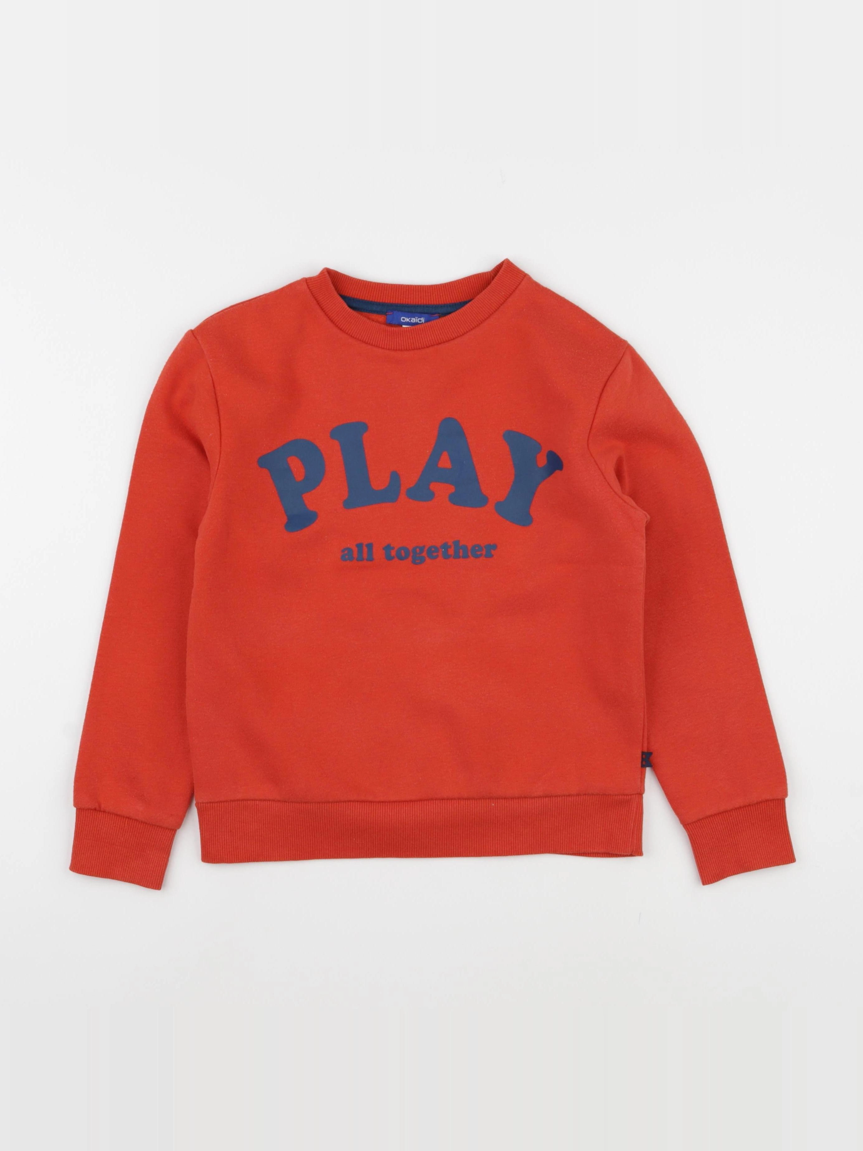 Okaidi - sweat rouge - 8 ans