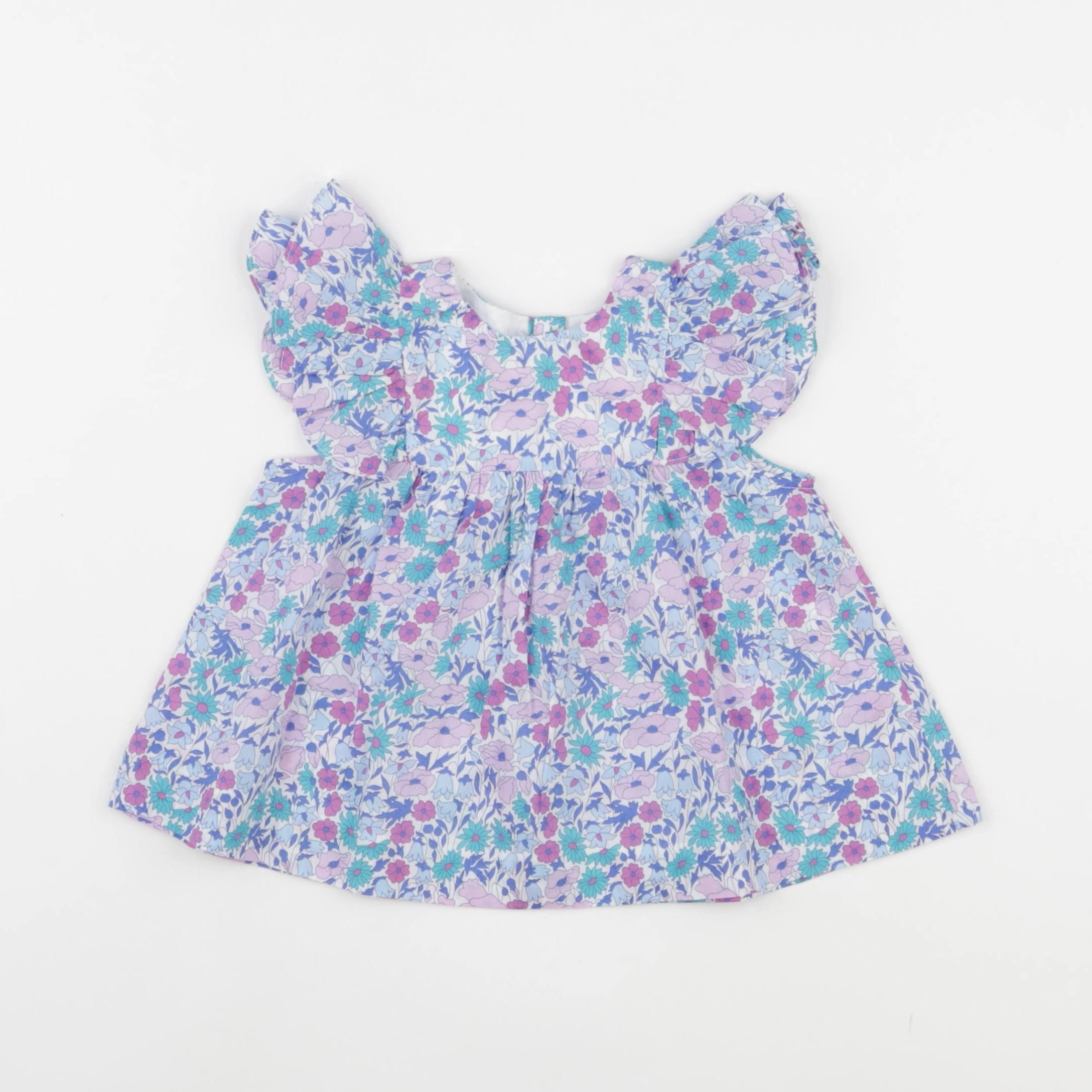 Jacadi - blouse liberty multicolore - 18 mois