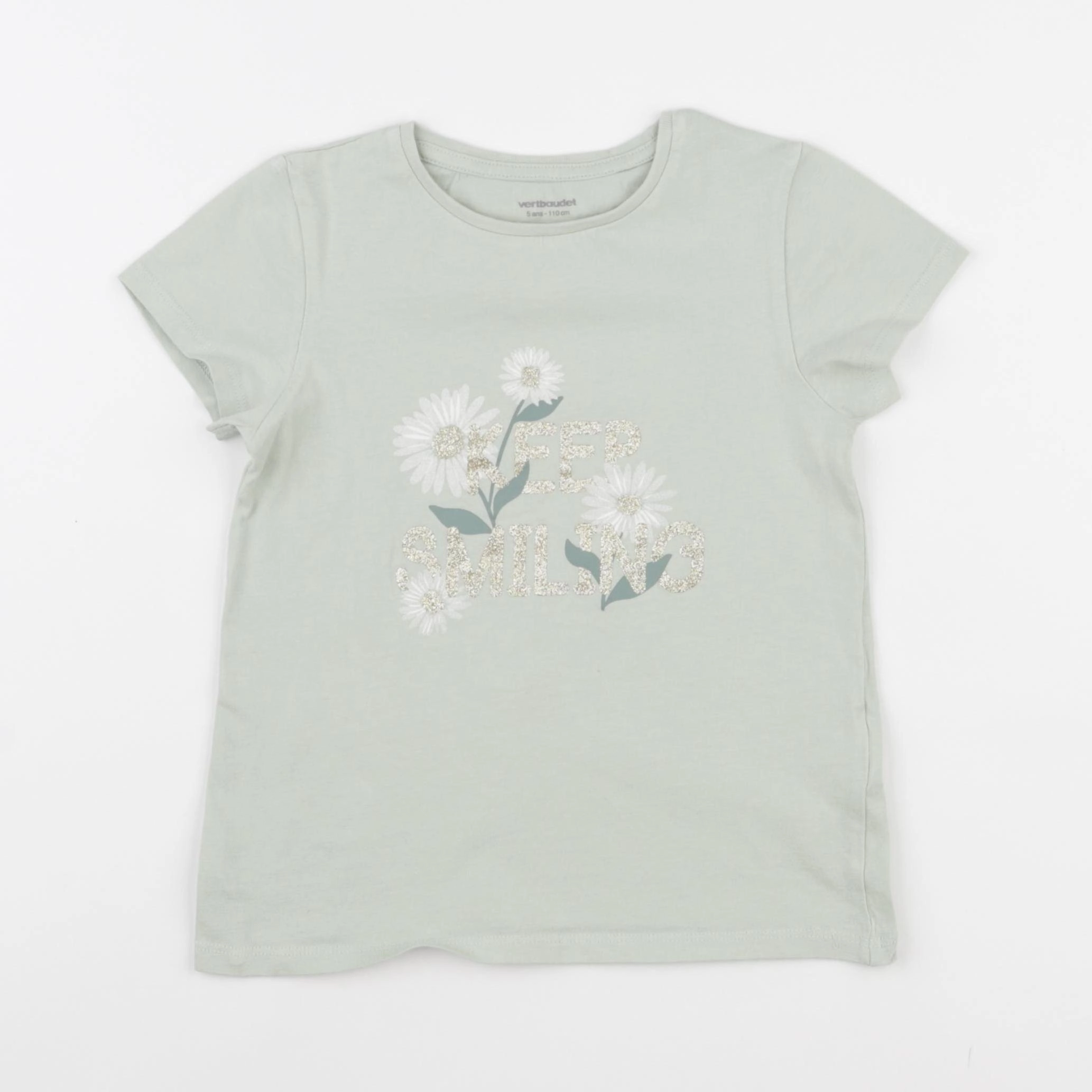 Vertbaudet - tee-shirt multicolore - 5 ans
