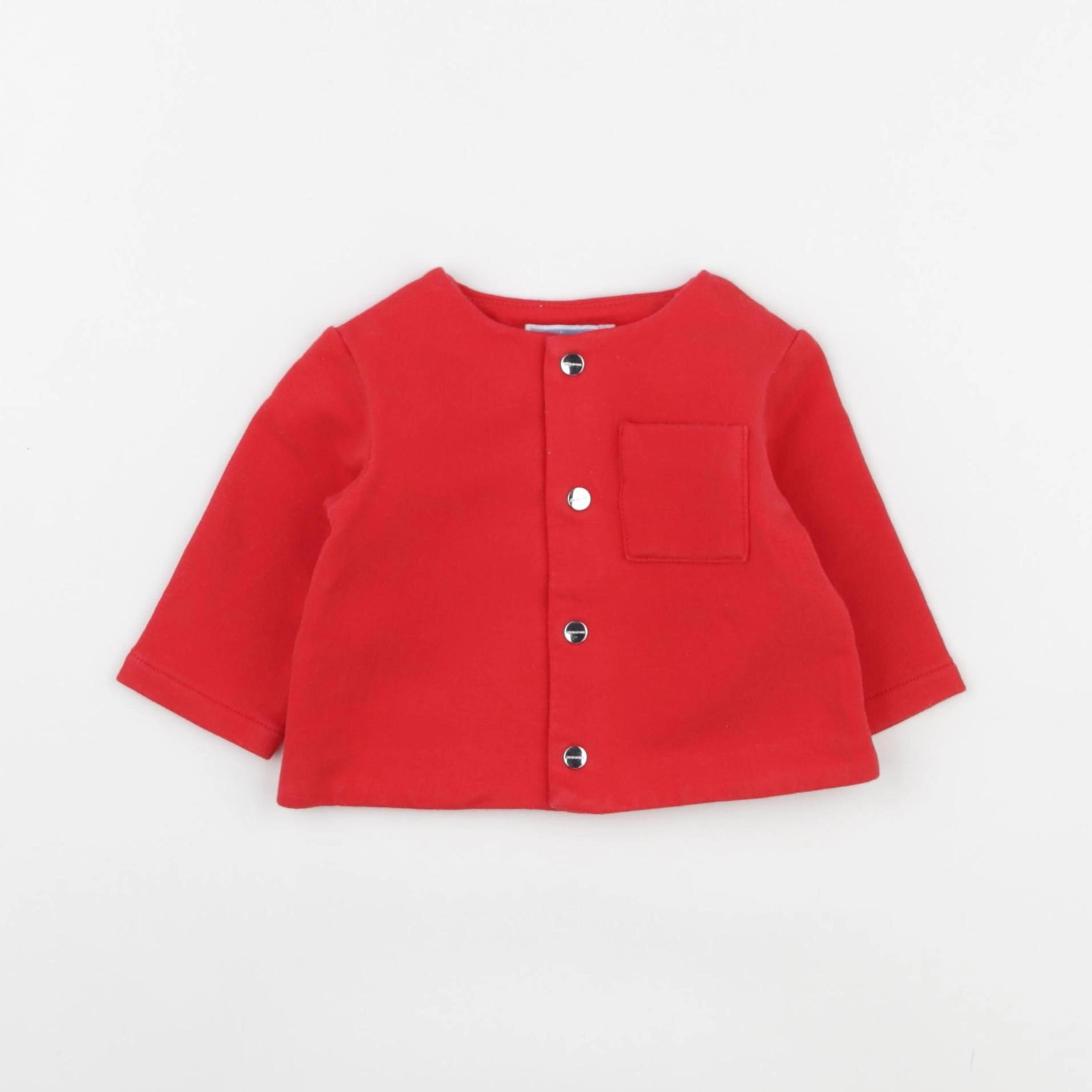 Jacadi - sweat rouge - 3 mois