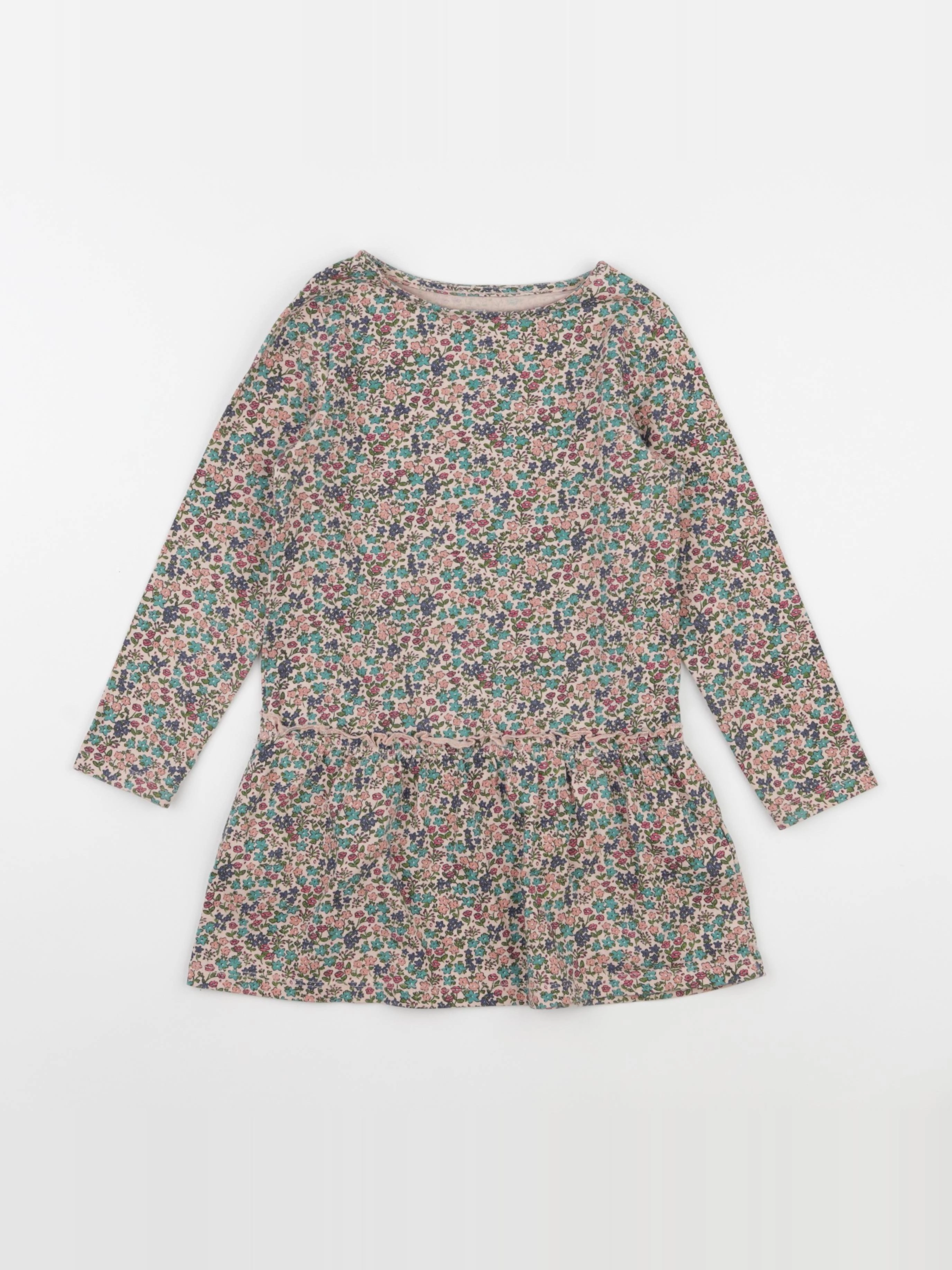 Vertbaudet - robe multicolore - 4 ans