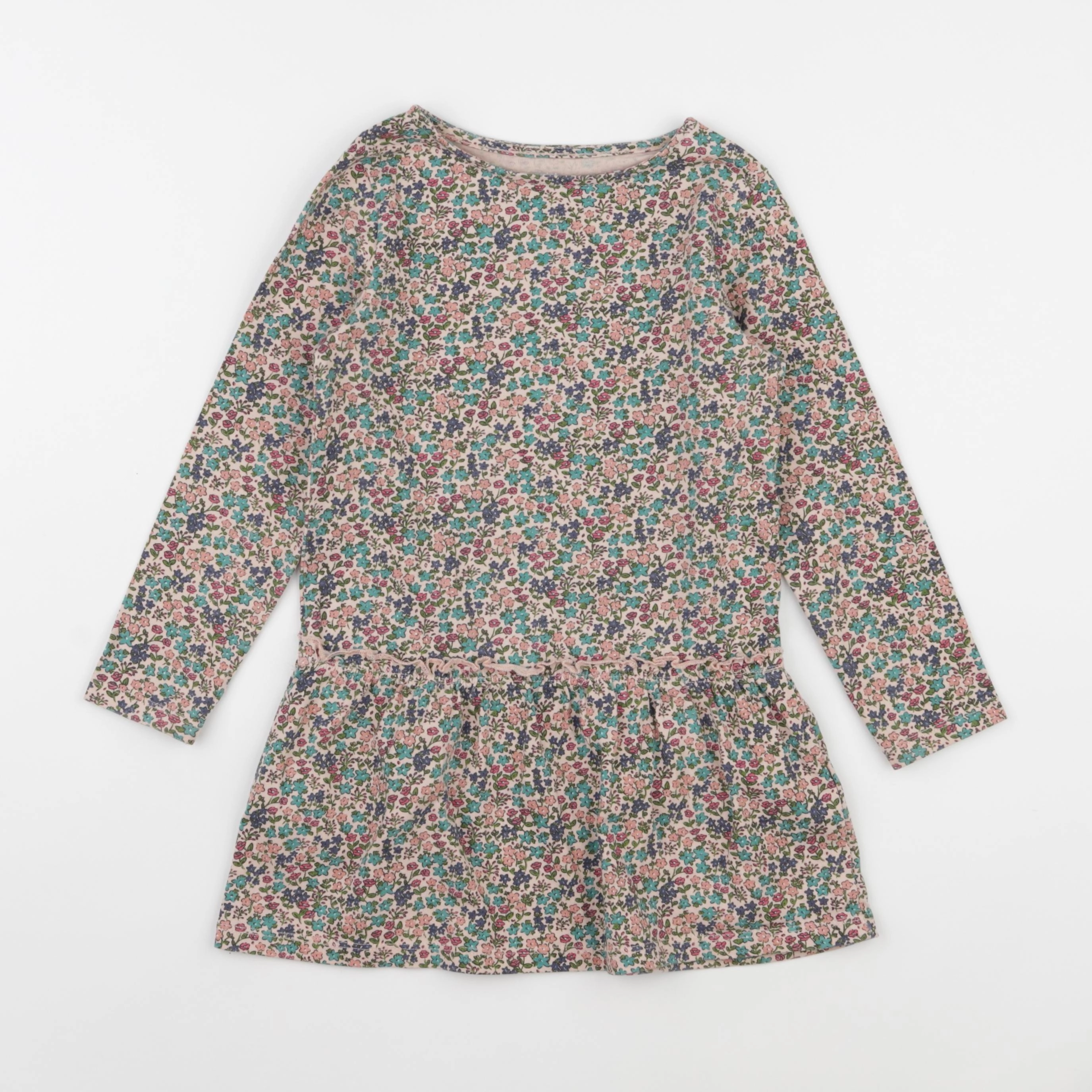 Vertbaudet - robe multicolore - 4 ans