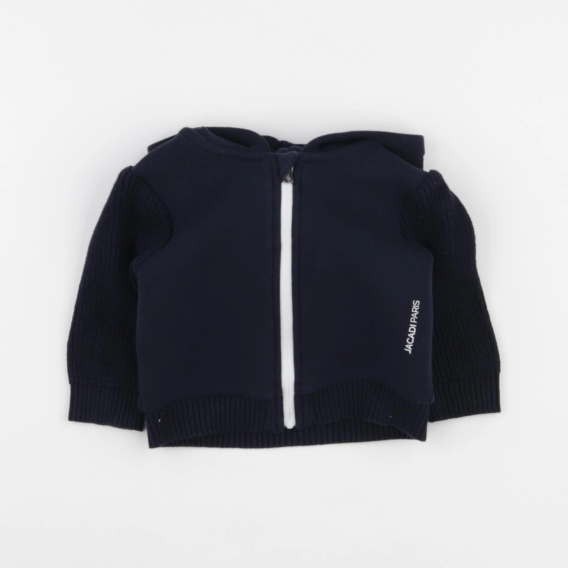 Jacadi - sweat bleu - 6 mois