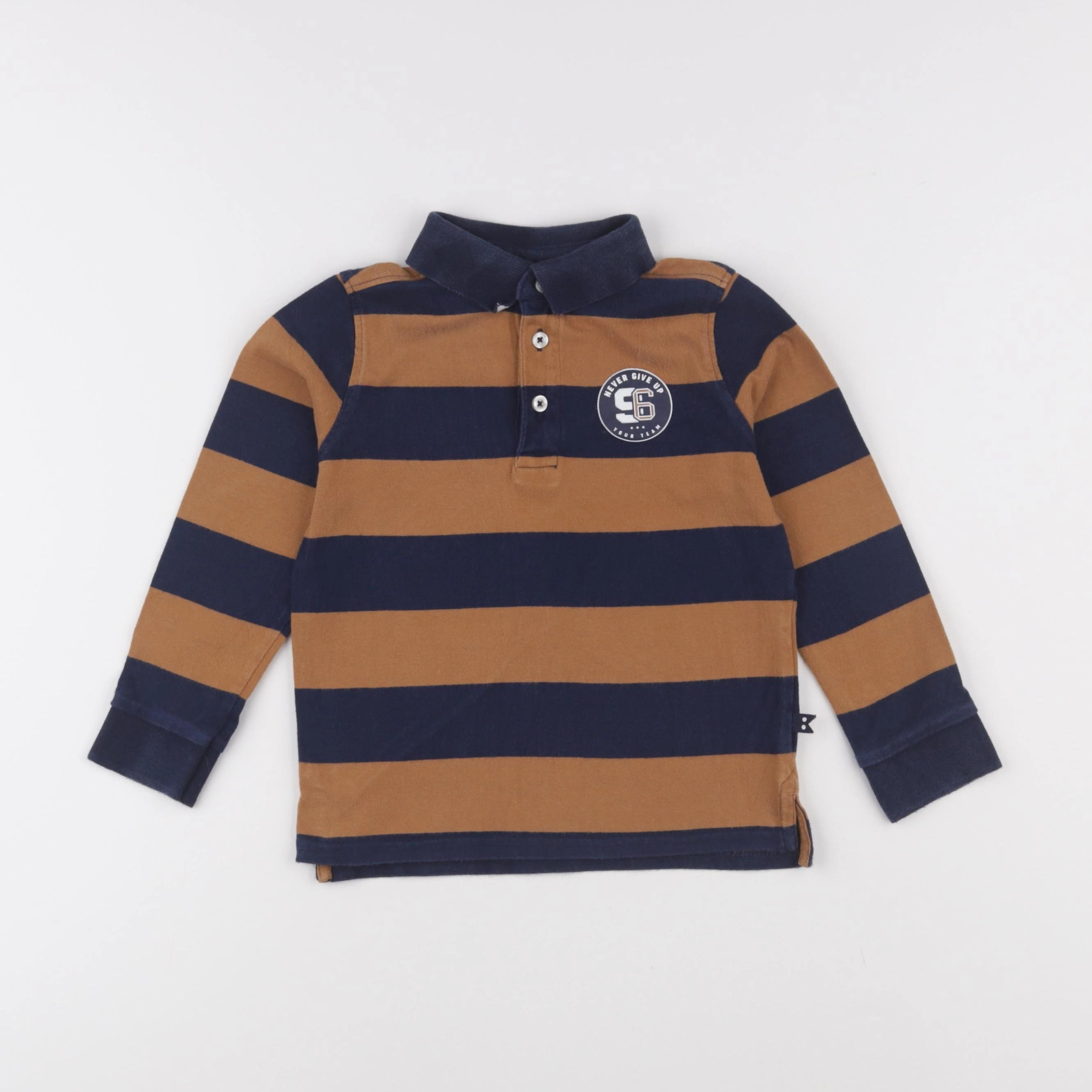 Okaidi - polo multicolore - 4 ans