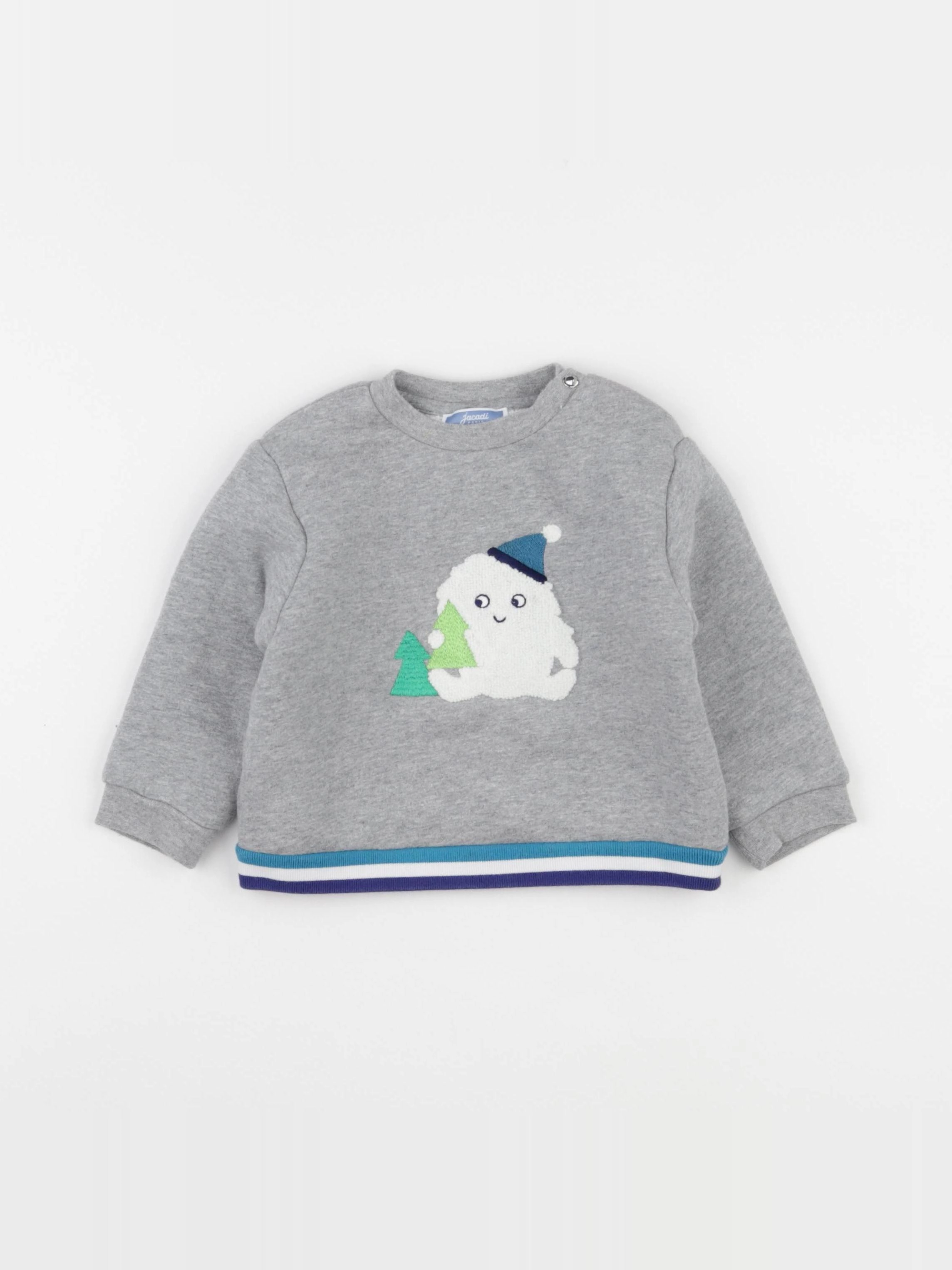Jacadi - sweat gris - 18 mois