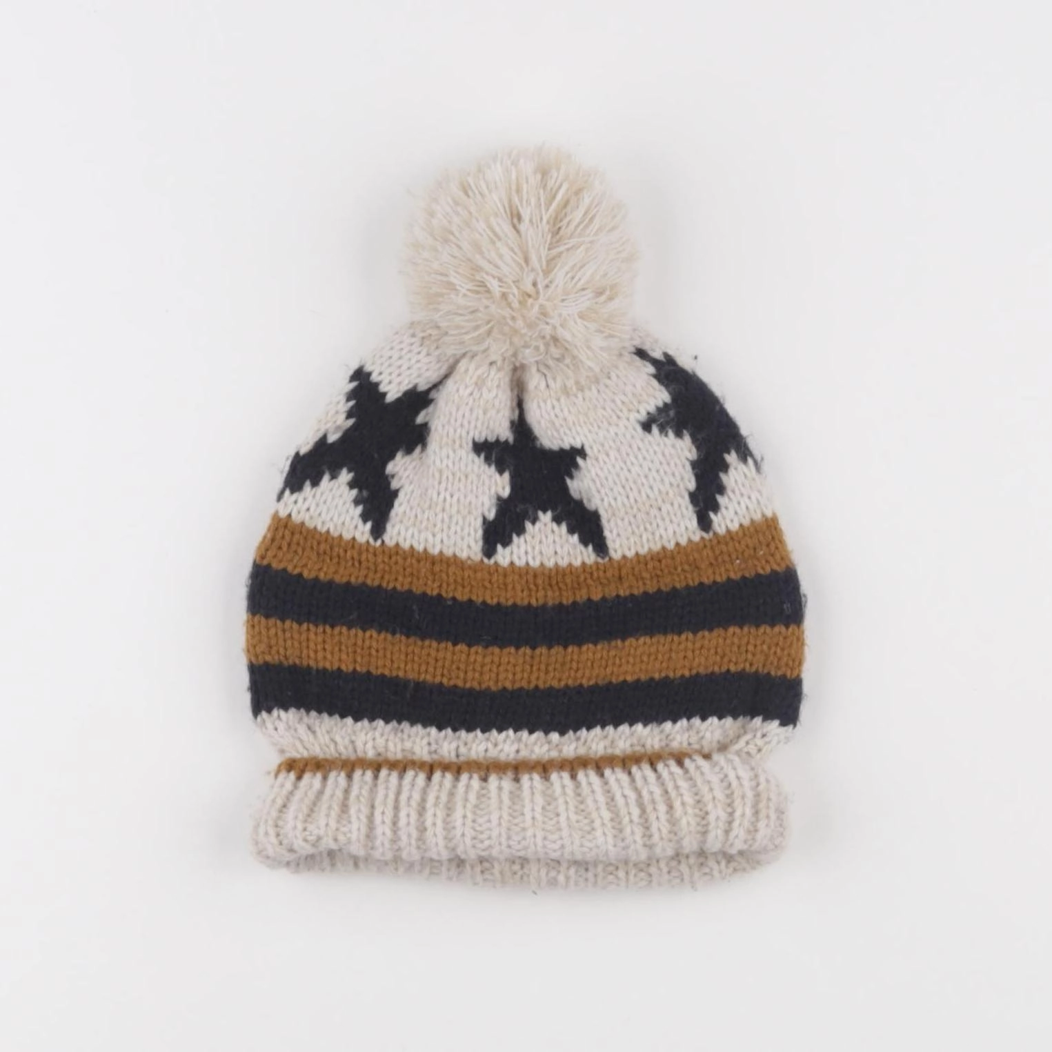 Vertbaudet - bonnet multicolore - 2/3 ans