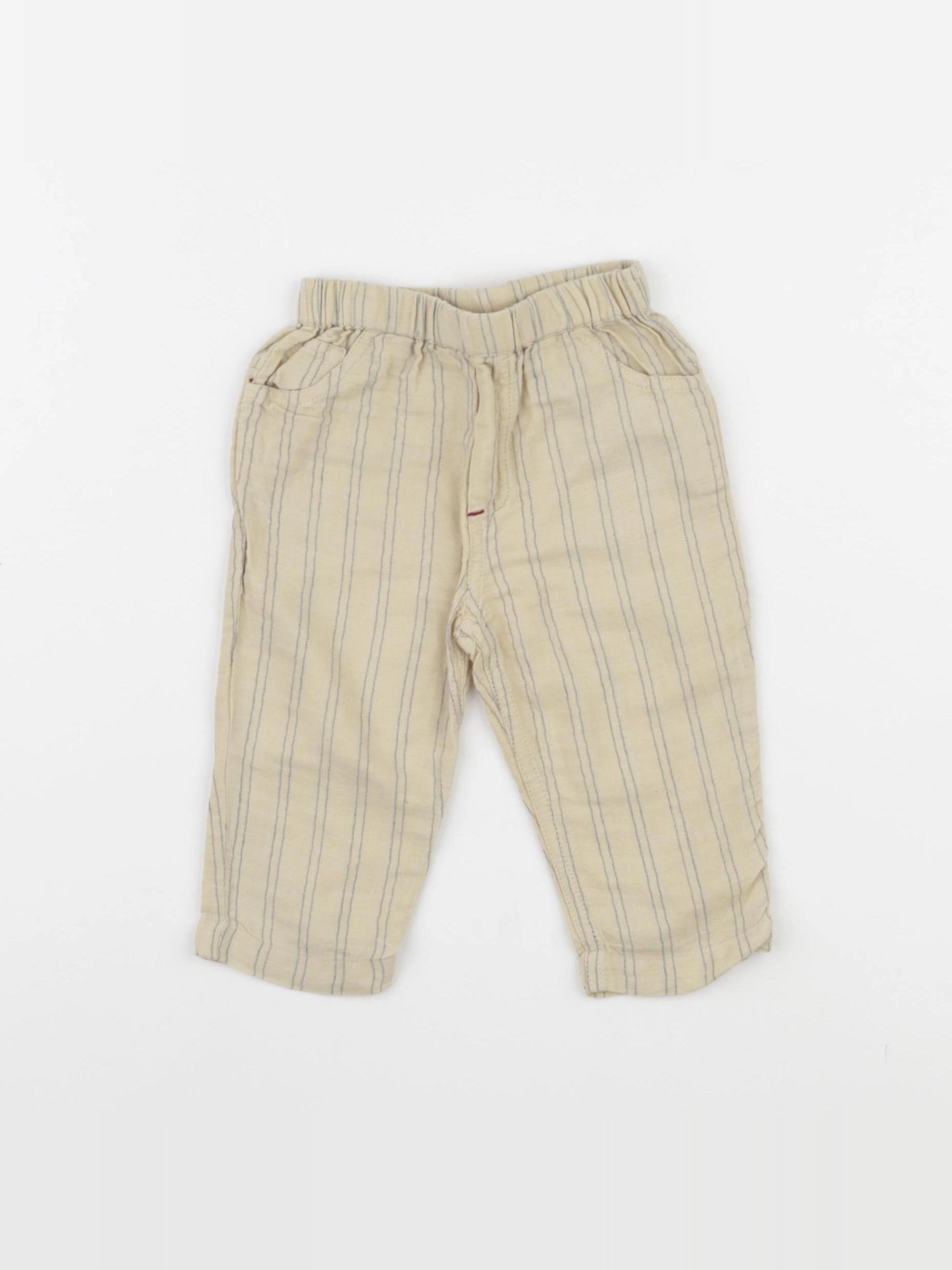 Arsène et les pipelettes - pantalon beige - 6 mois