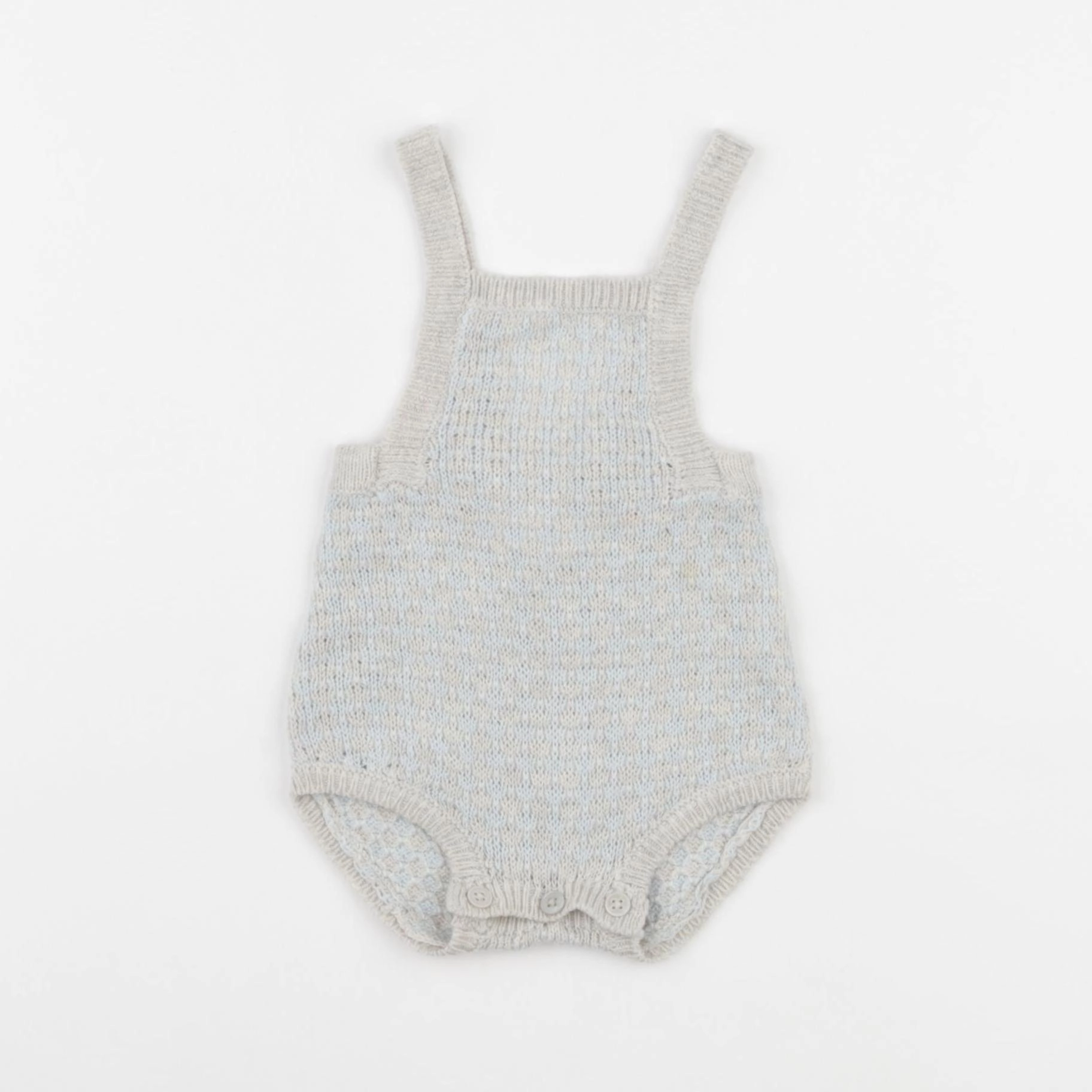Zara - combinaison bleu, gris - 1/3 mois