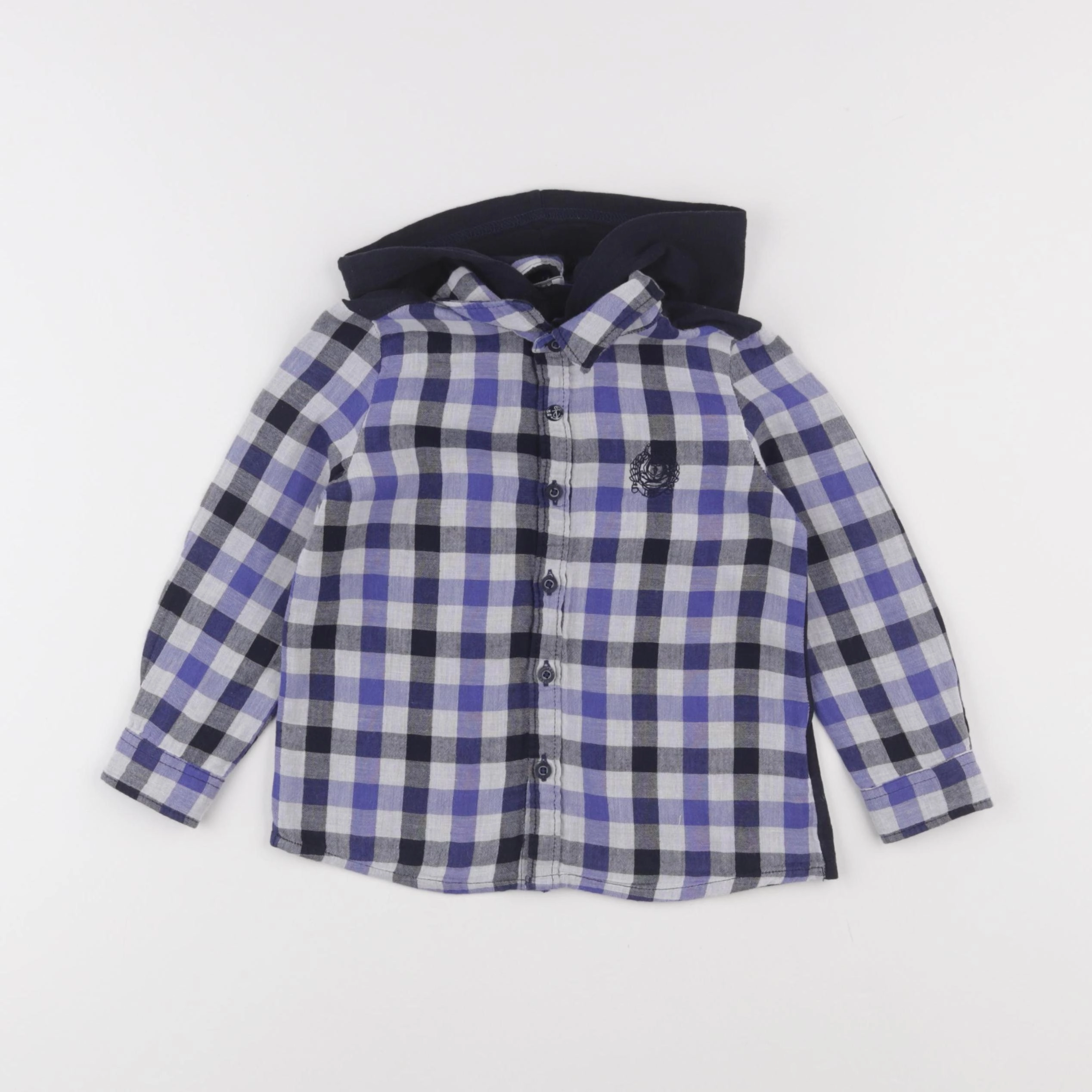 IKKS - chemise bleu - 2 ans