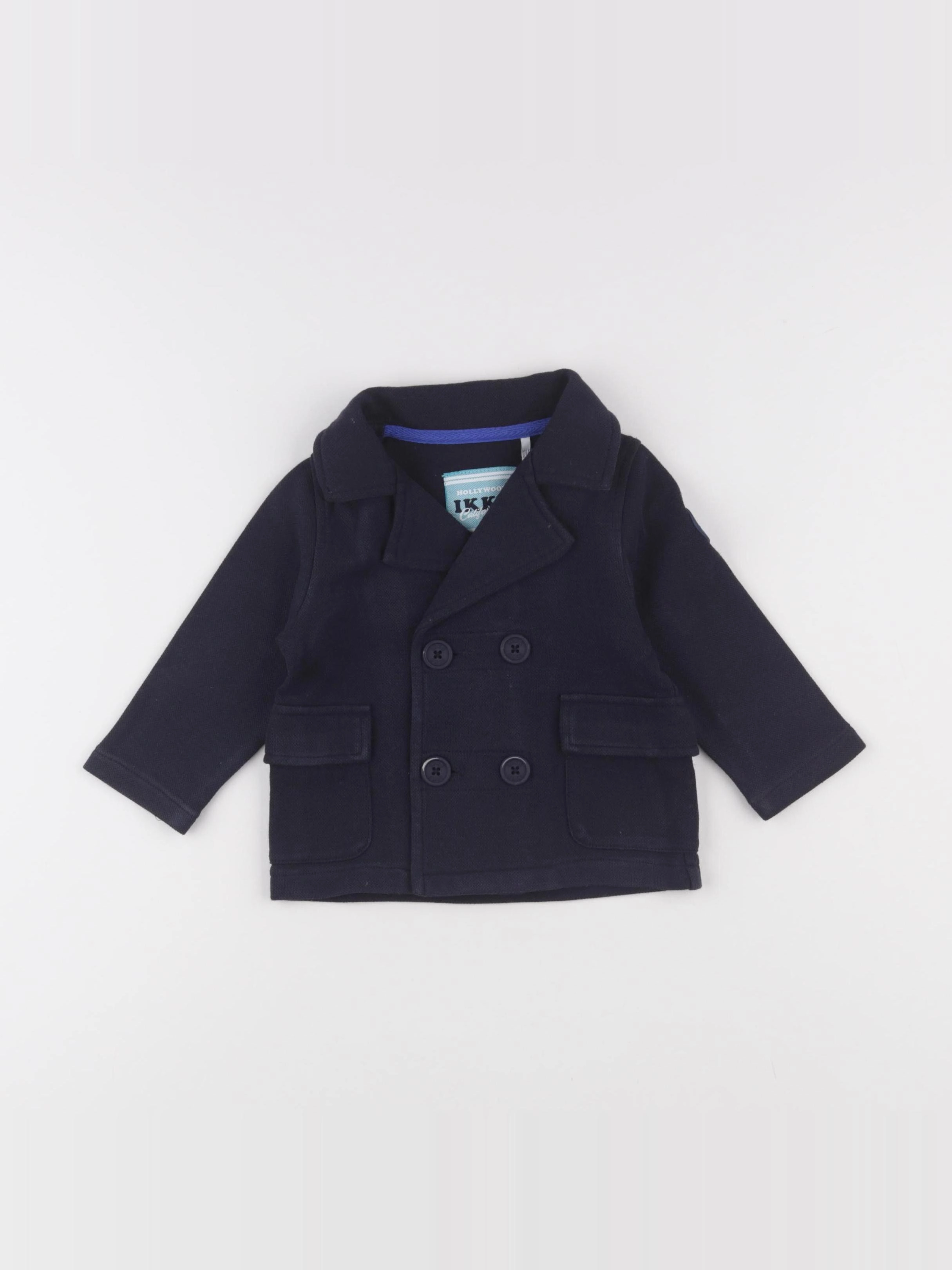 IKKS - veste bleu - 12 mois
