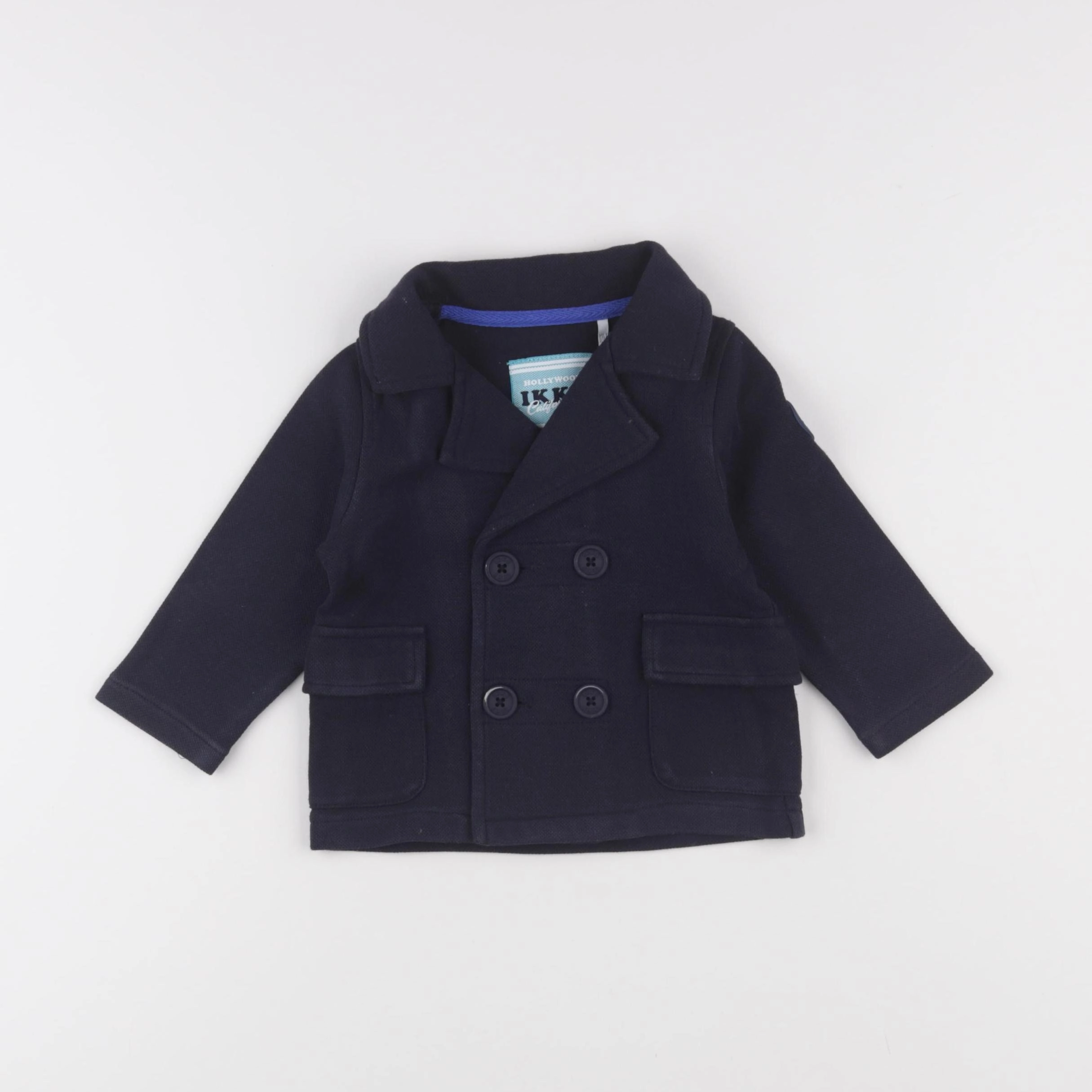 IKKS - veste bleu - 12 mois