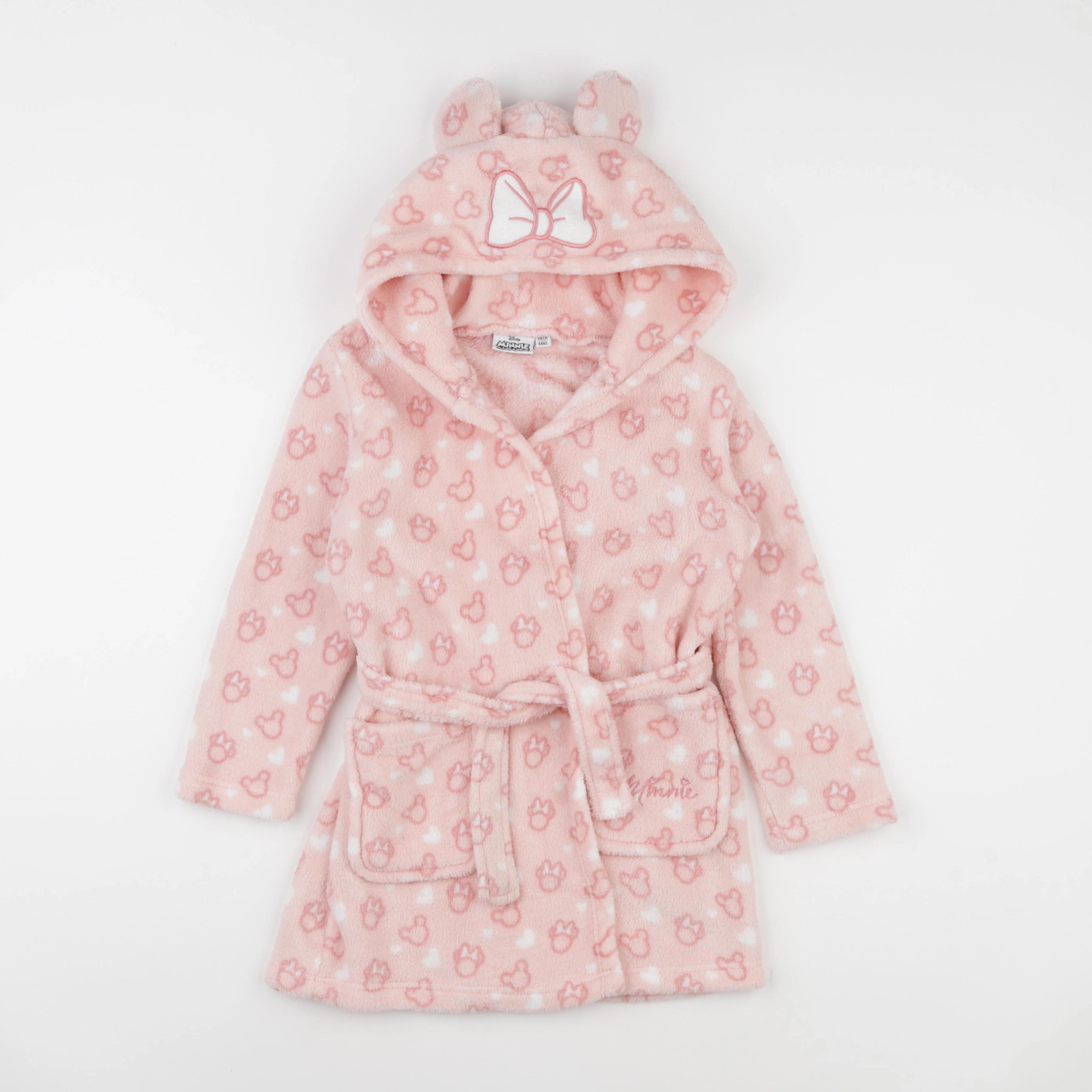 Vertbaudet - robe de chambre rose - 6 ans