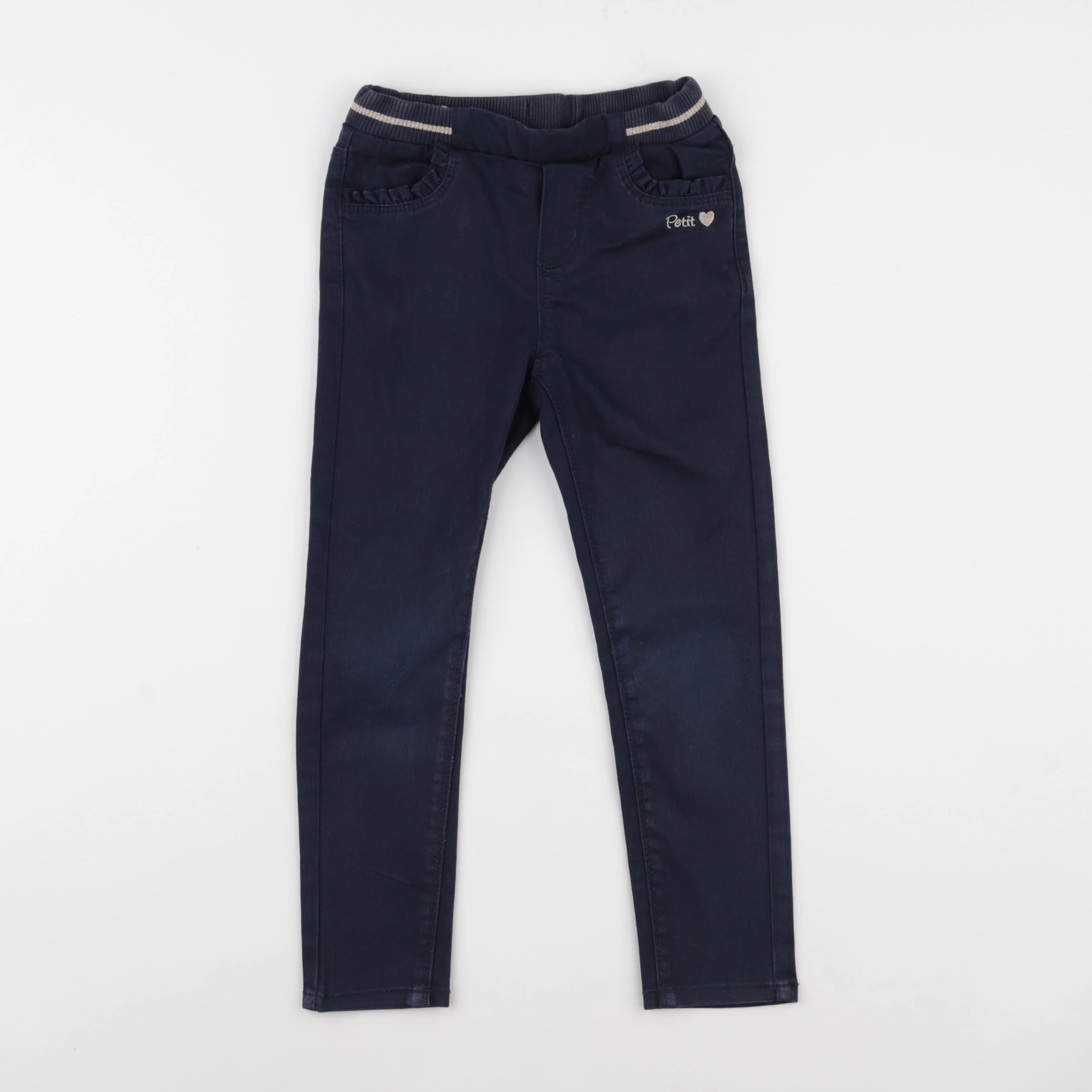 Vertbaudet - jegging bleu - 6 ans