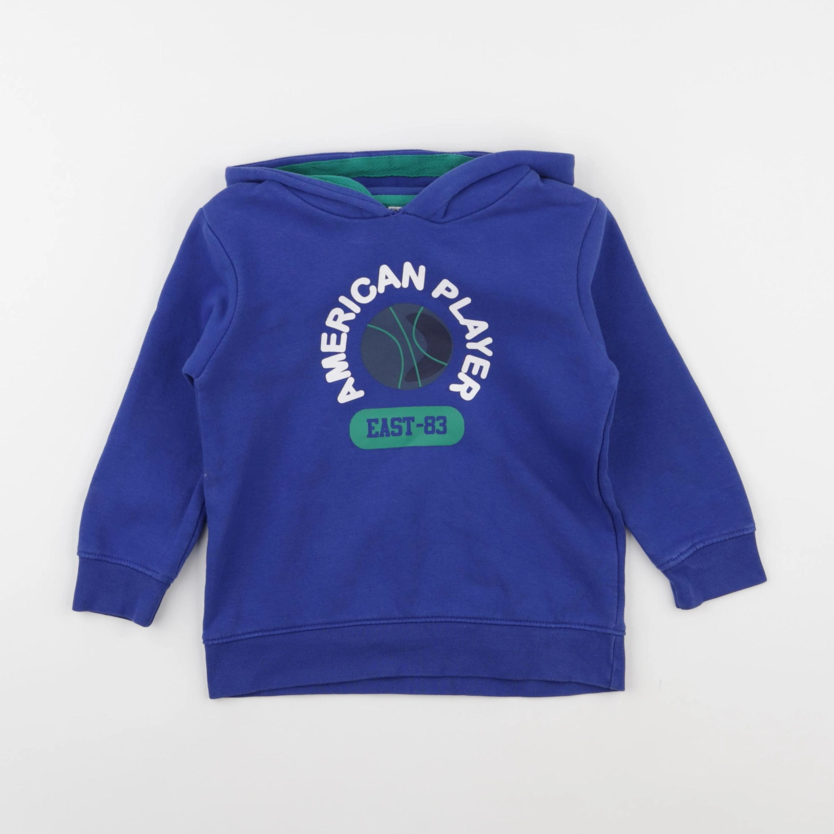 Vertbaudet - sweat bleu - 5 ans