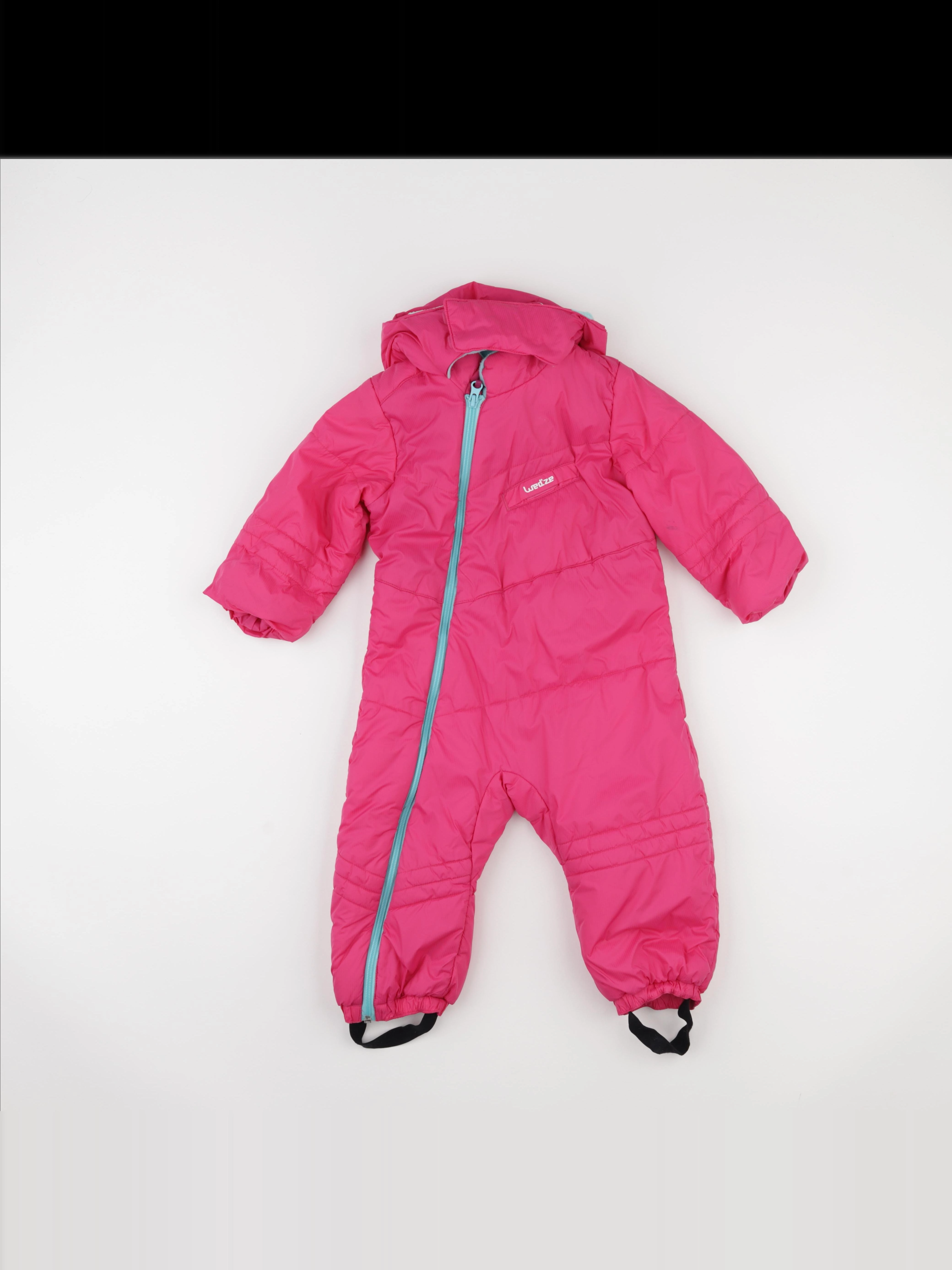 Decathlon ski - combinaison de ski rose - 2 ans