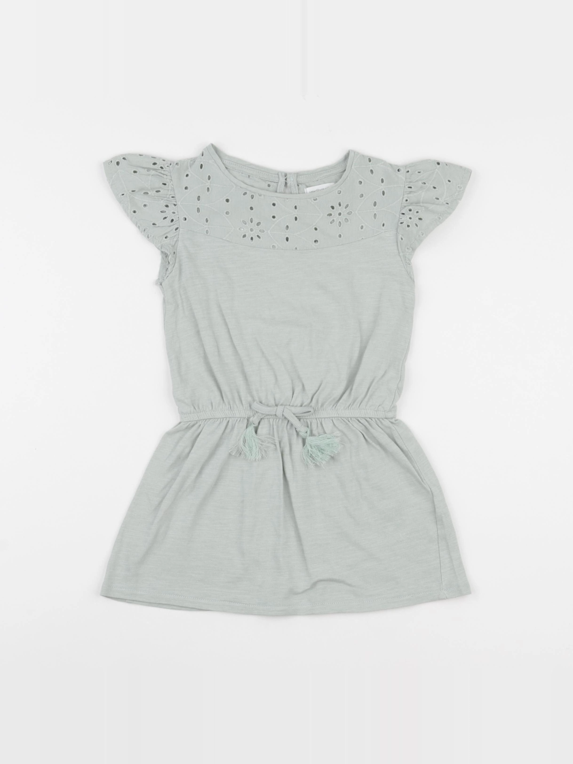 Vertbaudet - robe vert - 3 ans