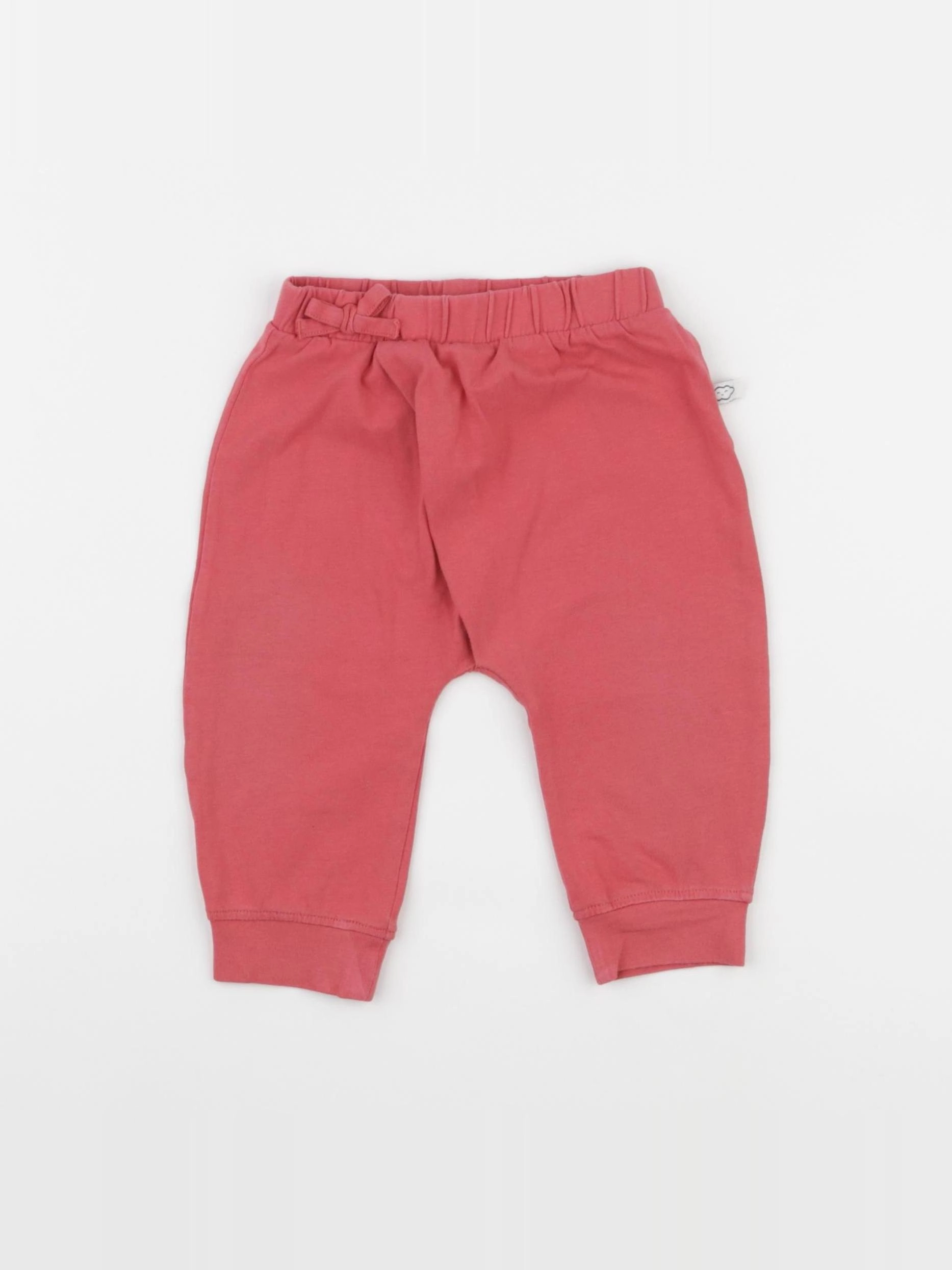 Vertbaudet - pantalon rose - 9 mois