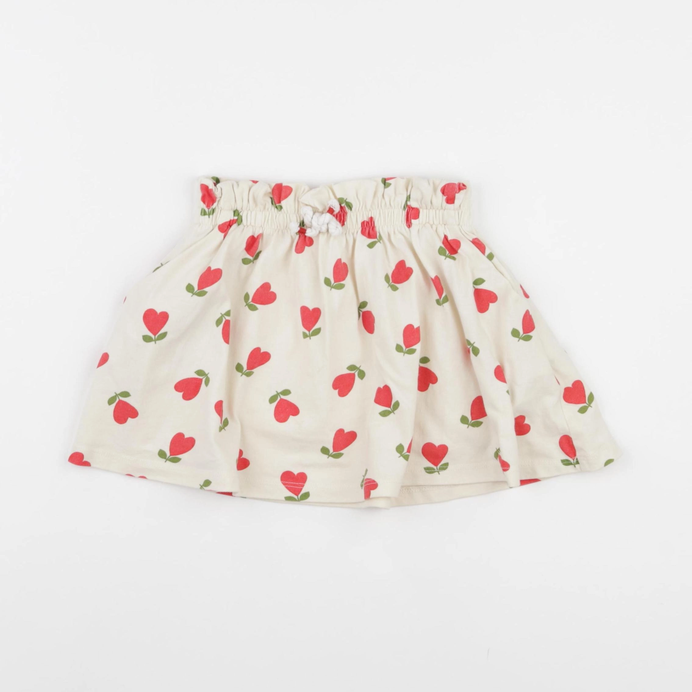 Vertbaudet - jupe beige - 3 ans