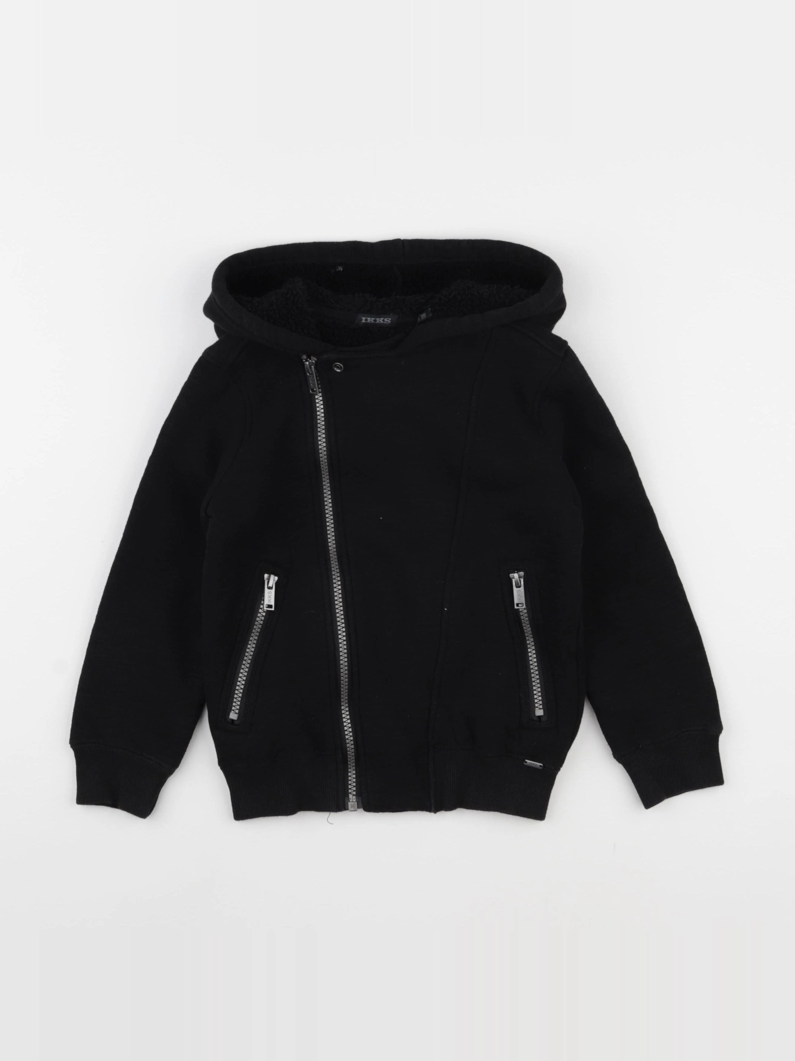 IKKS - veste imprimé au dos noir - 5 ans