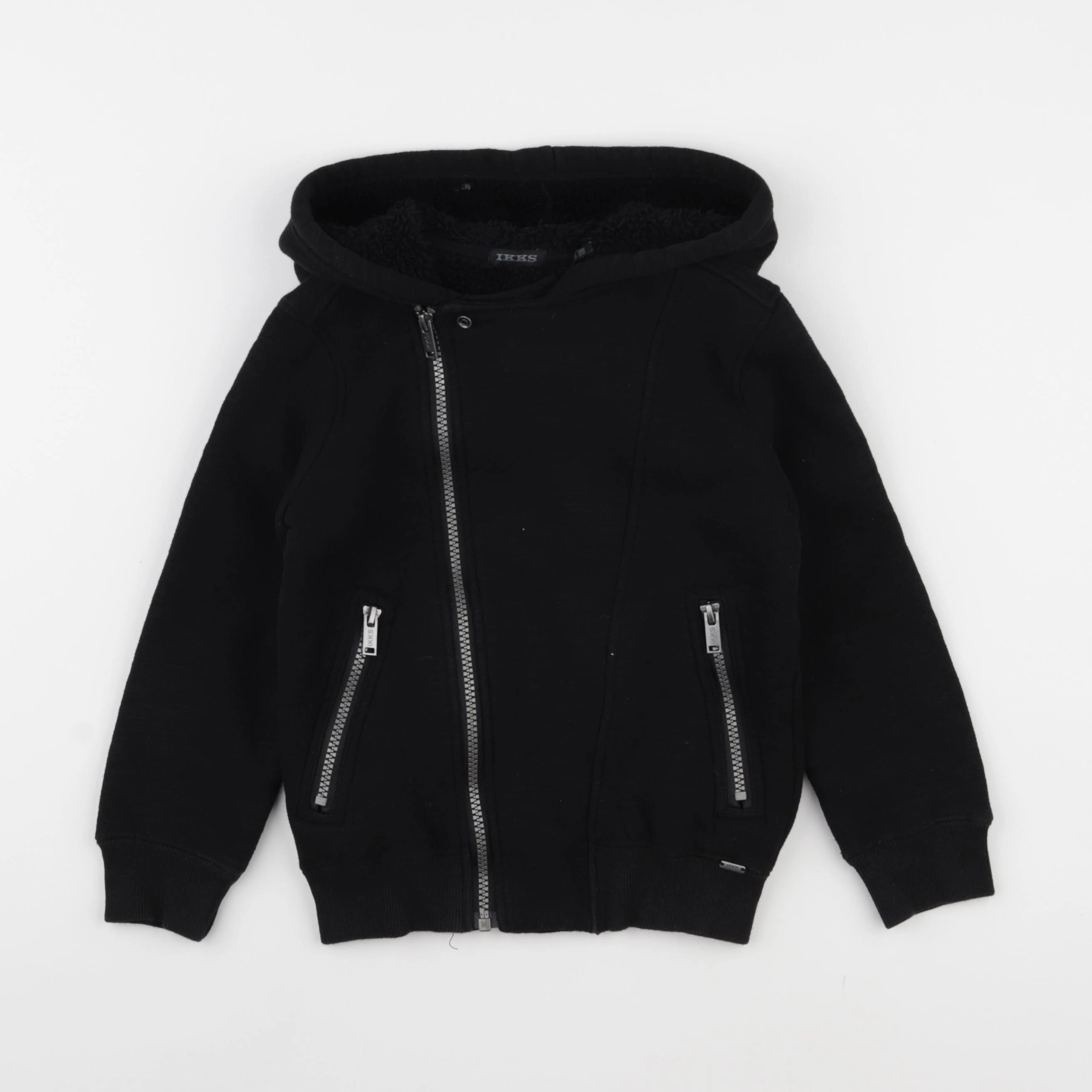 IKKS - veste imprimé au dos noir - 5 ans