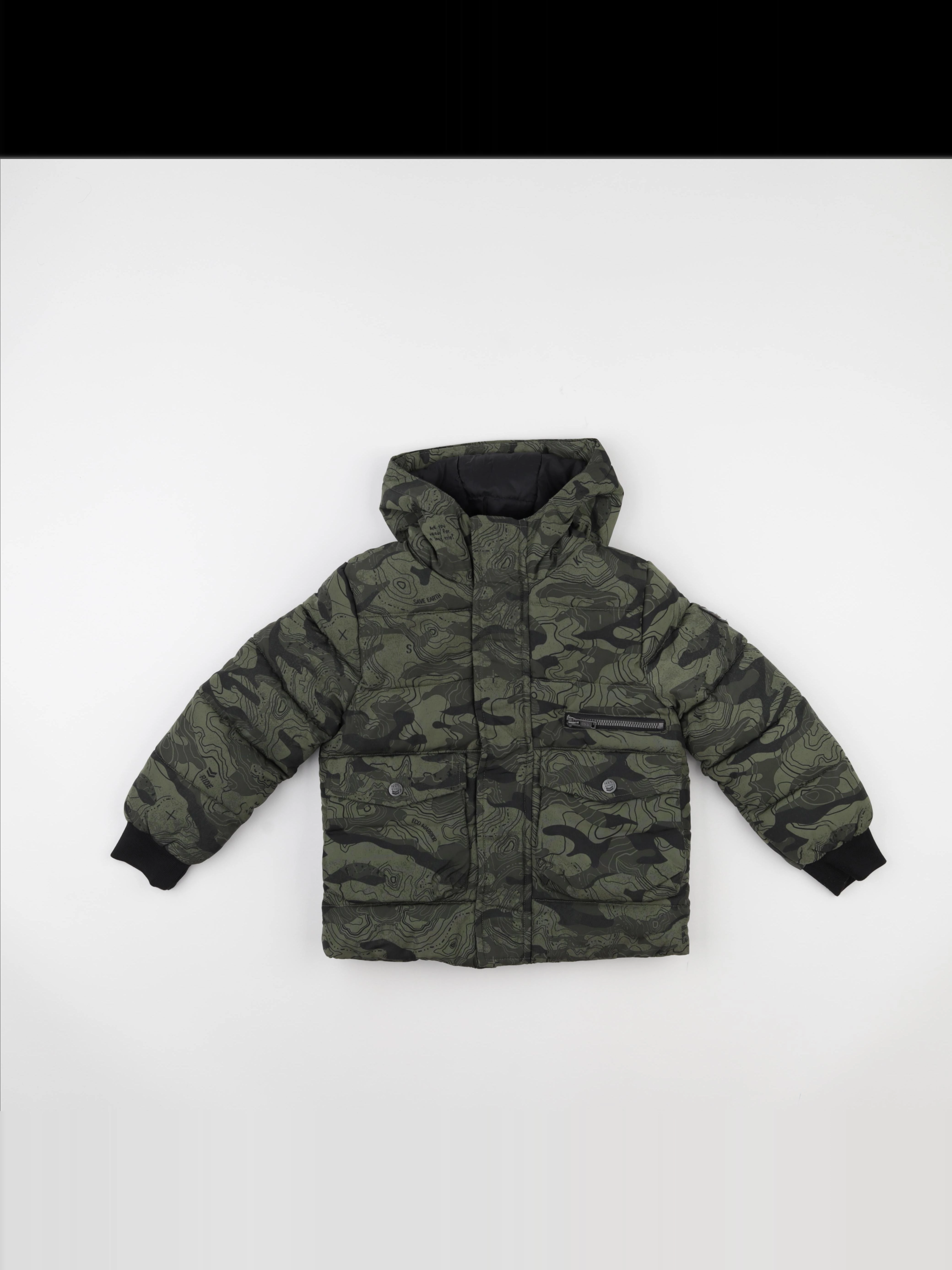 IKKS - parka vert - 6 ans