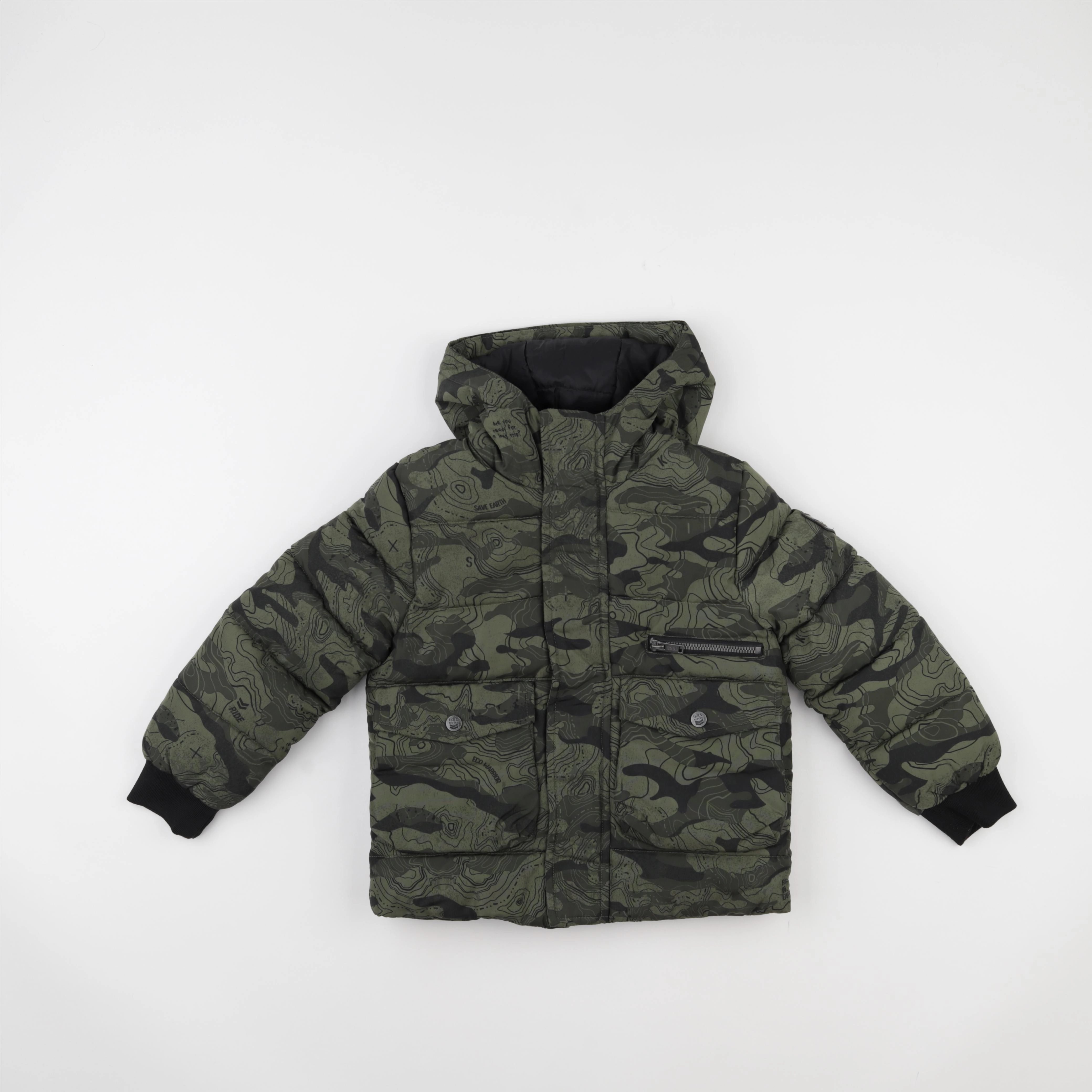 IKKS - parka vert - 6 ans