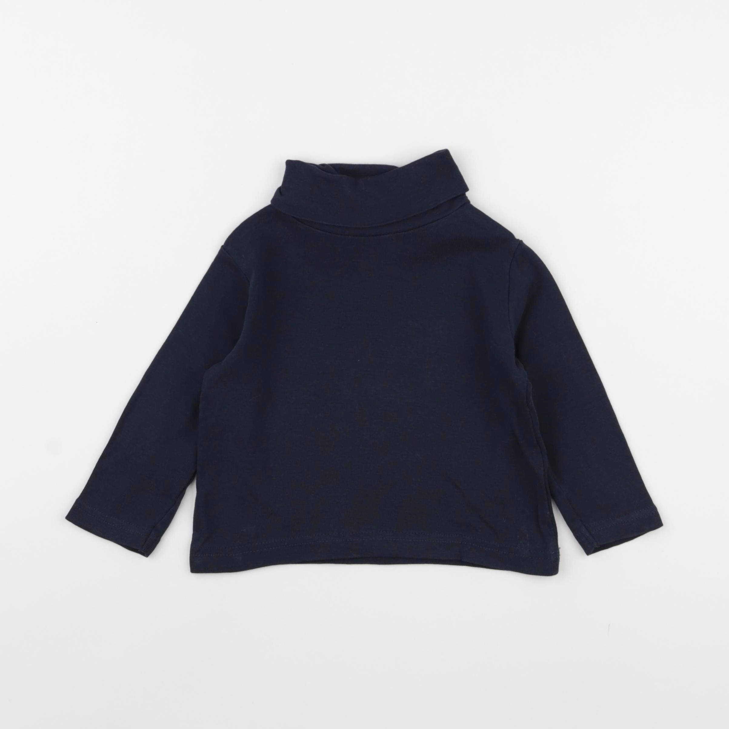Vertbaudet - sous-pull bleu - 2 ans