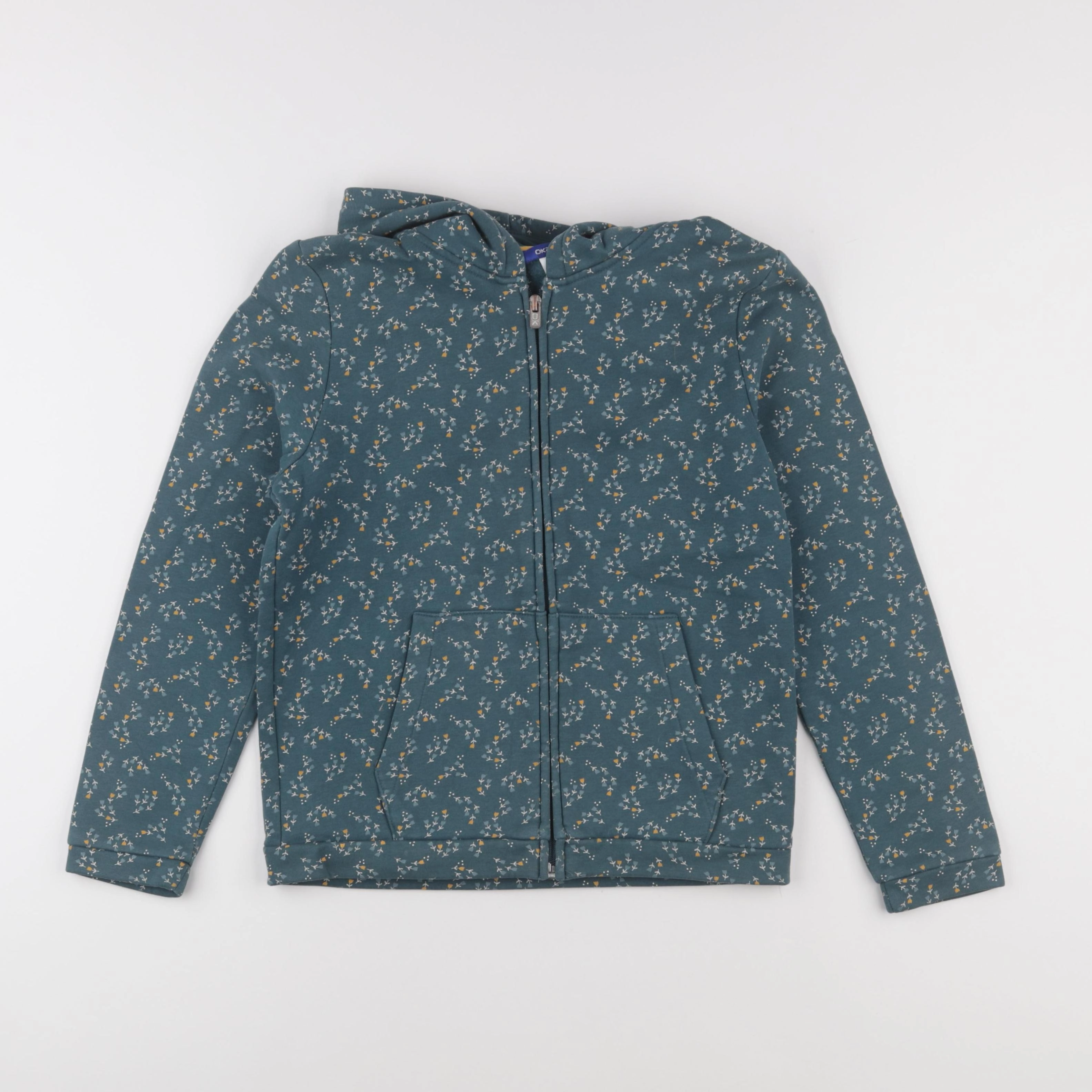 Okaidi - sweat vert - 10 ans