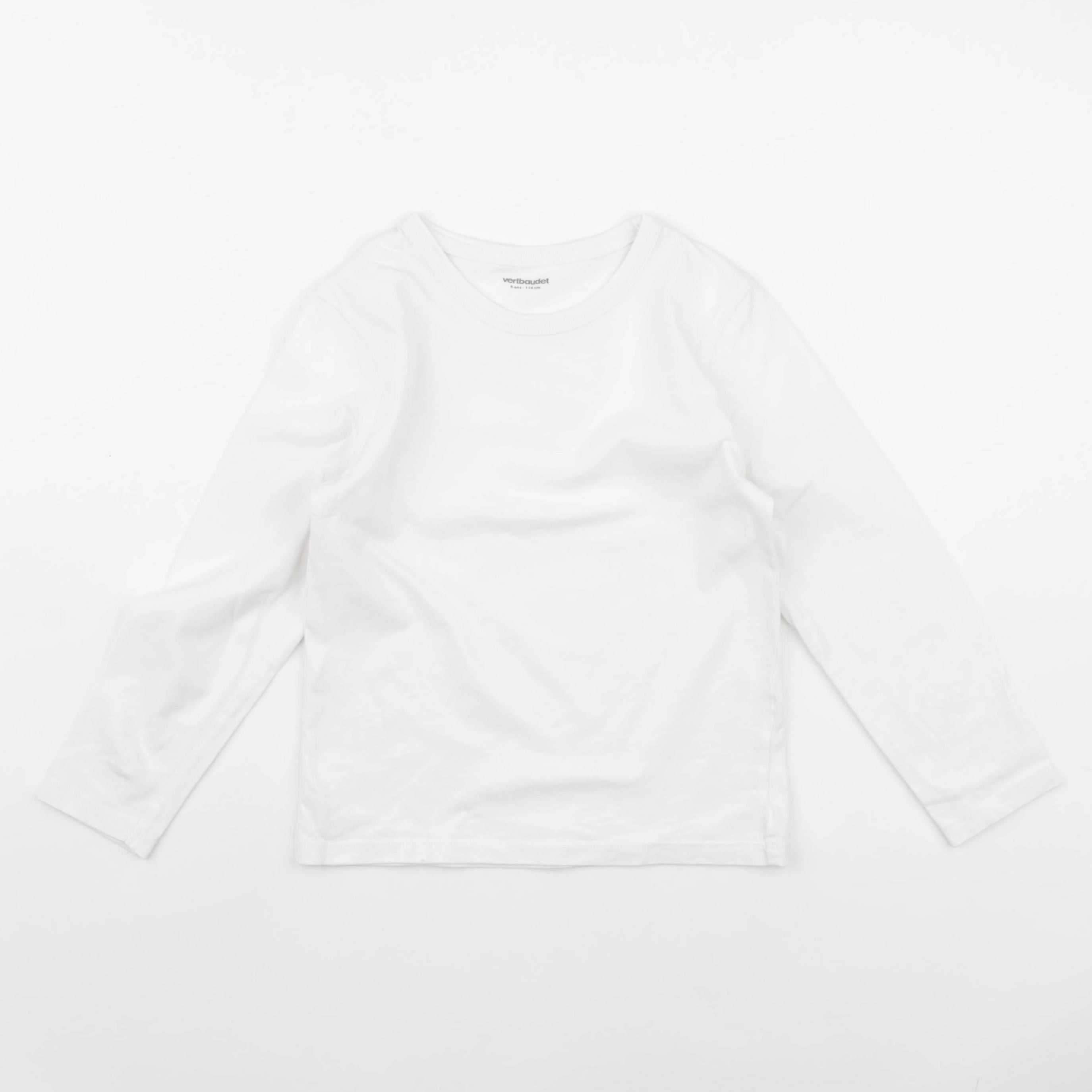 Vertbaudet - maillot de corps blanc - 6 ans