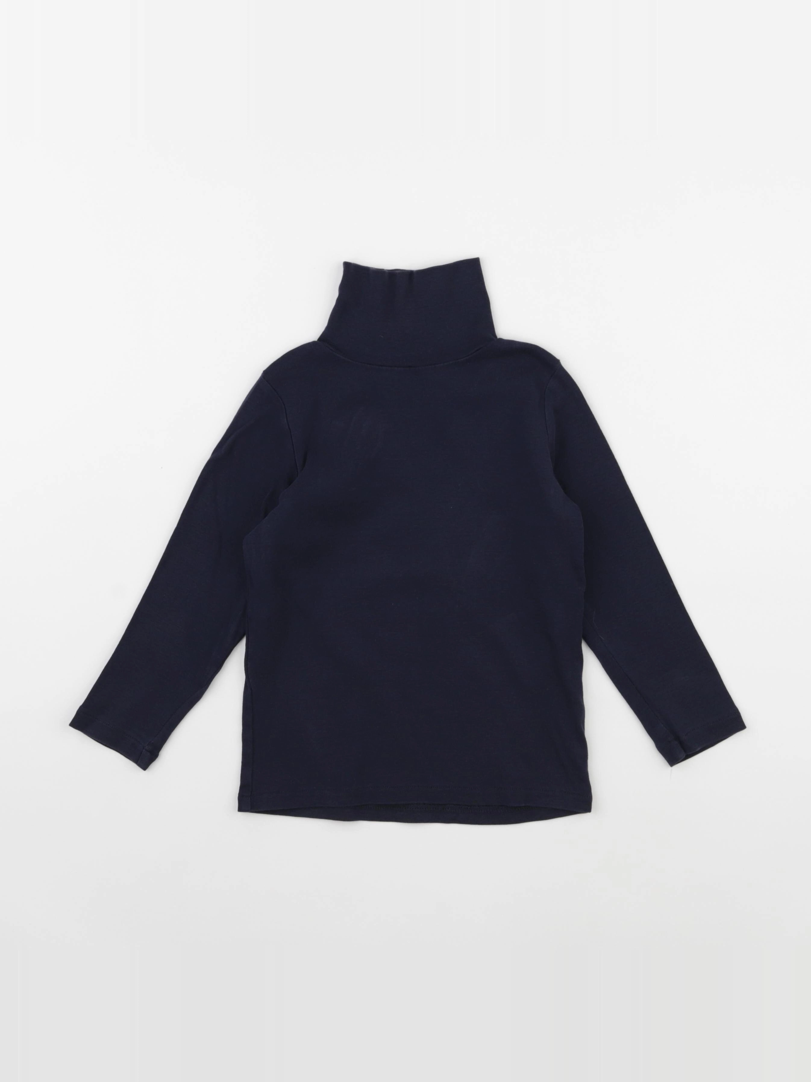 Vertbaudet - sous-pull bleu - 5 ans