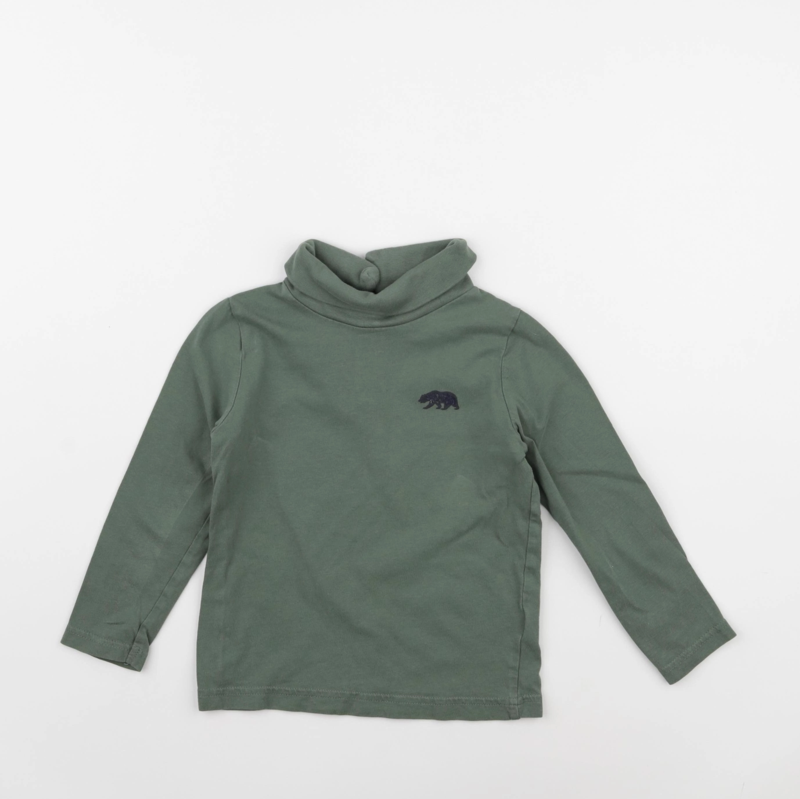 Vertbaudet - sous-pull vert - 5 ans