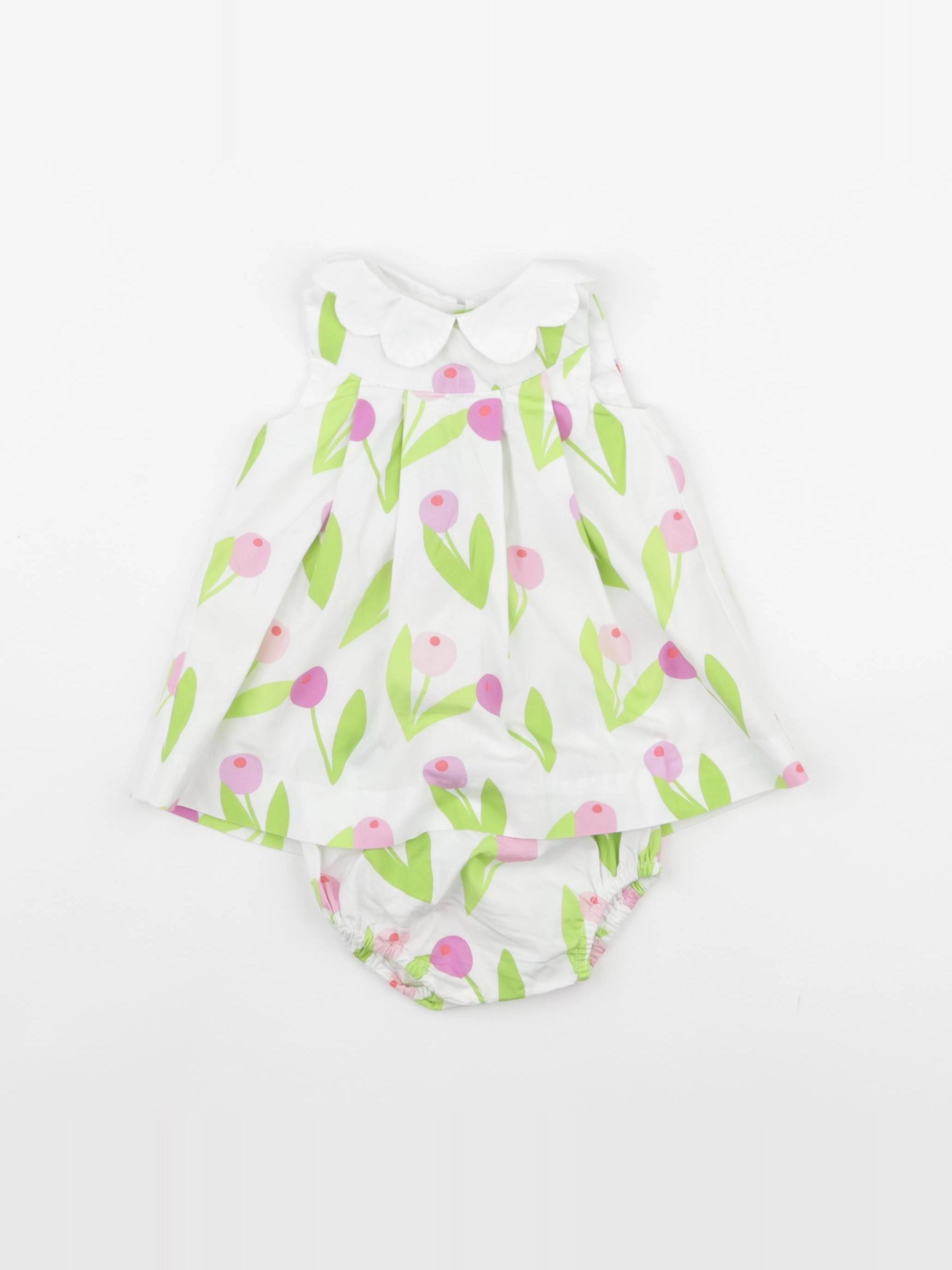 Jacadi - robe blanc - 3 mois