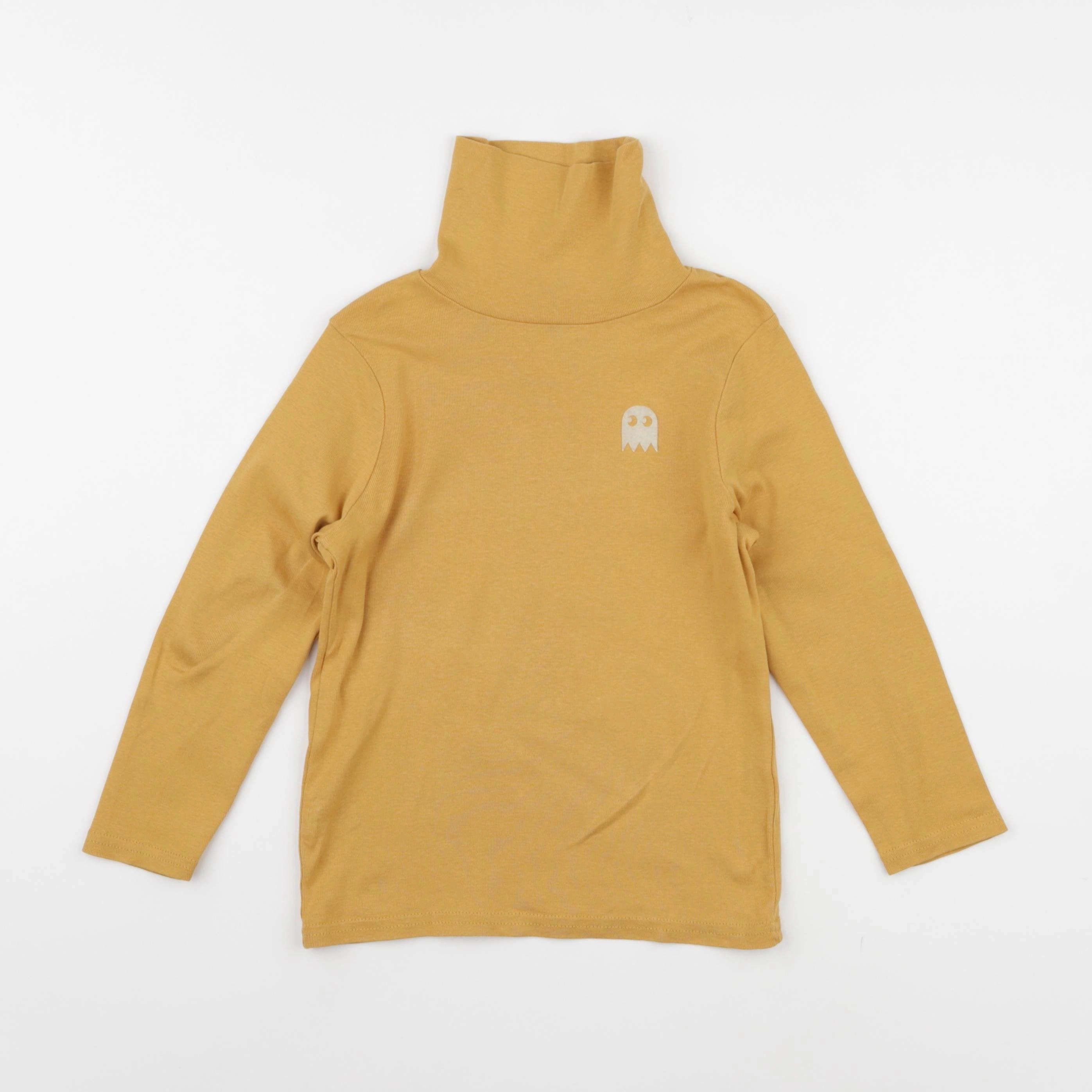 Vertbaudet - sous-pull jaune - 6 ans