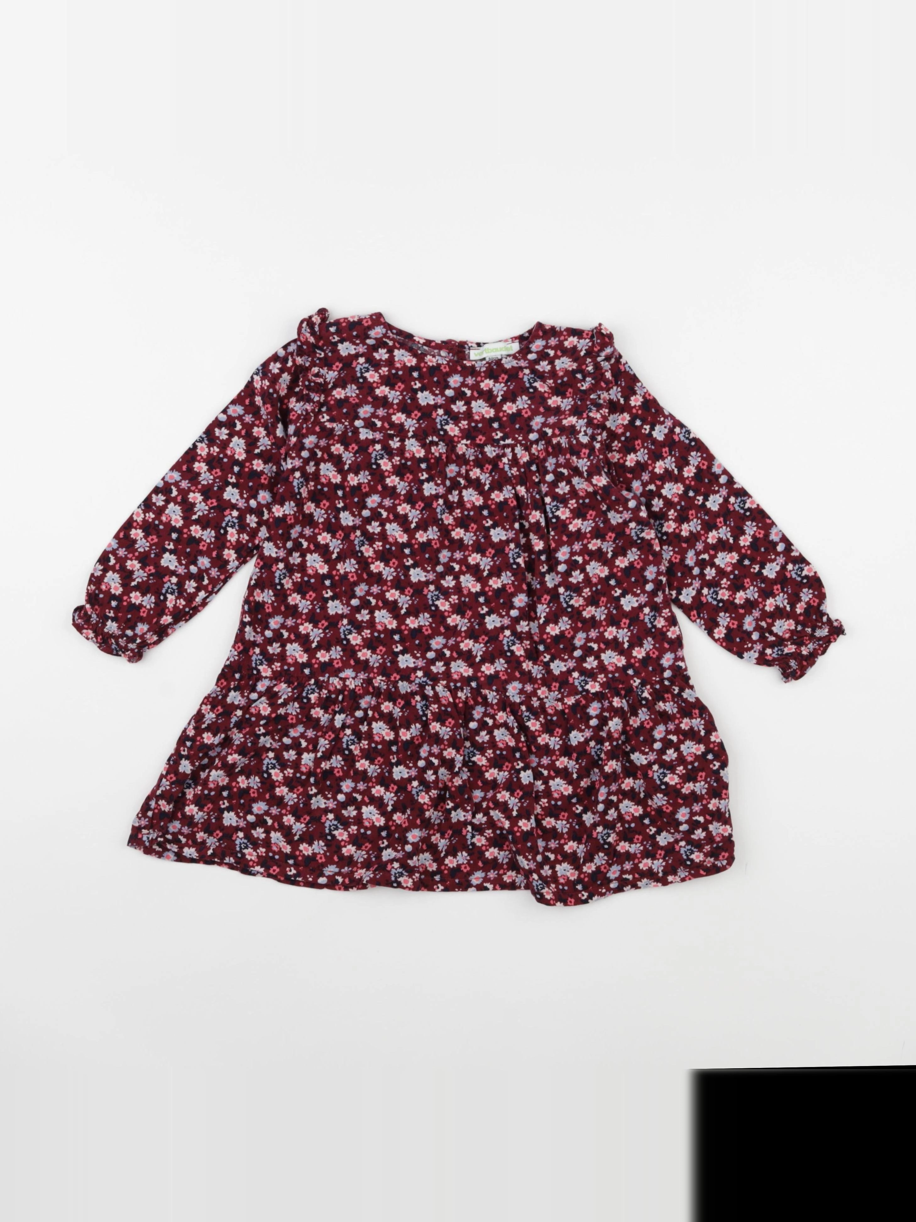 Vertbaudet - robe rose - 3 ans