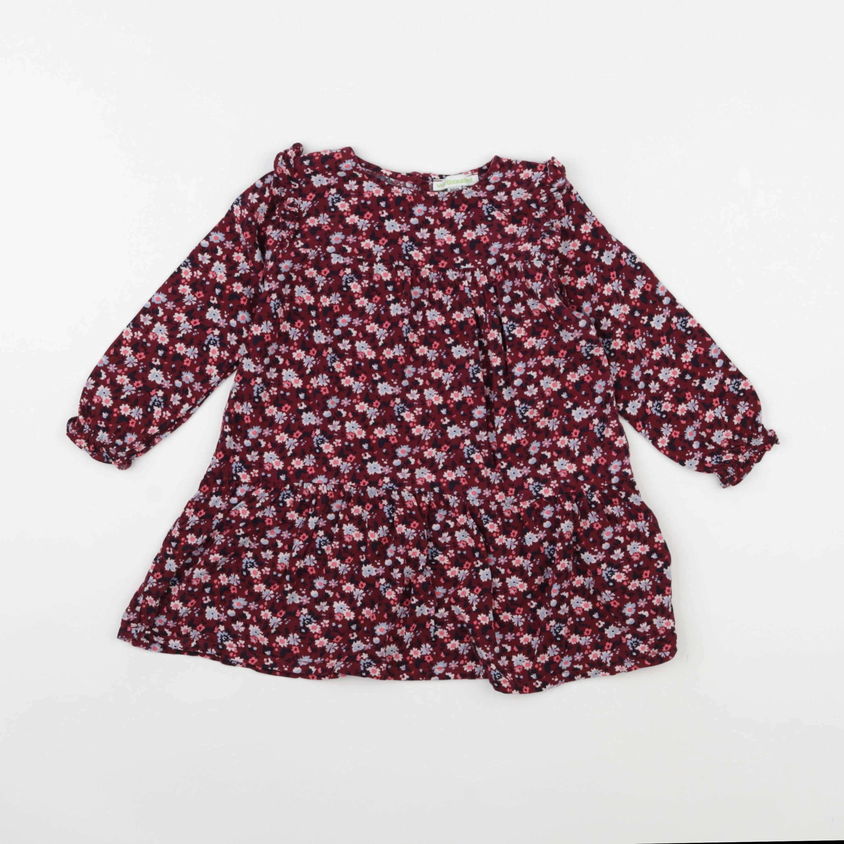 Vertbaudet - robe rose - 3 ans