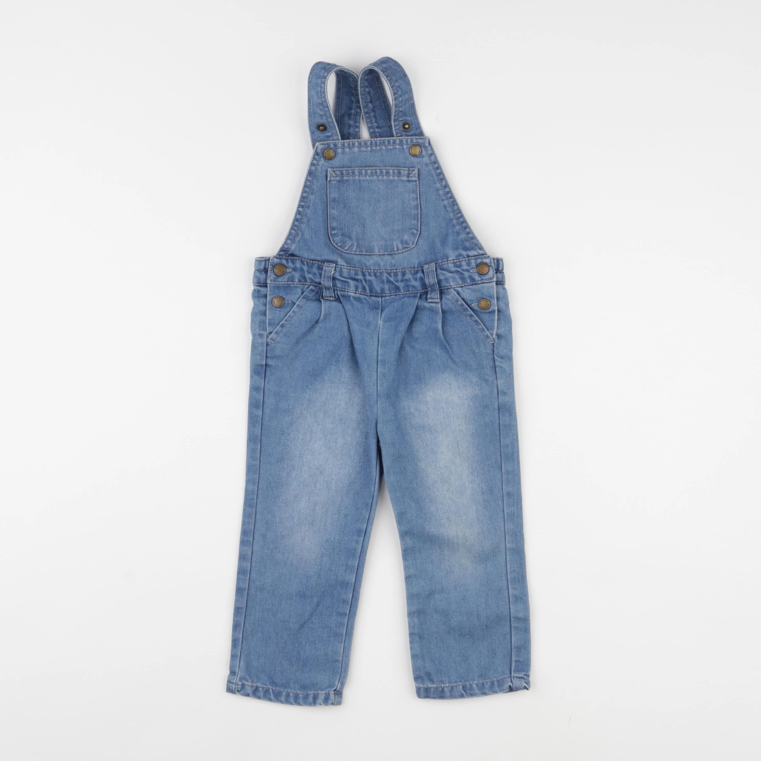 Vertbaudet - salopette bleu - 2 ans