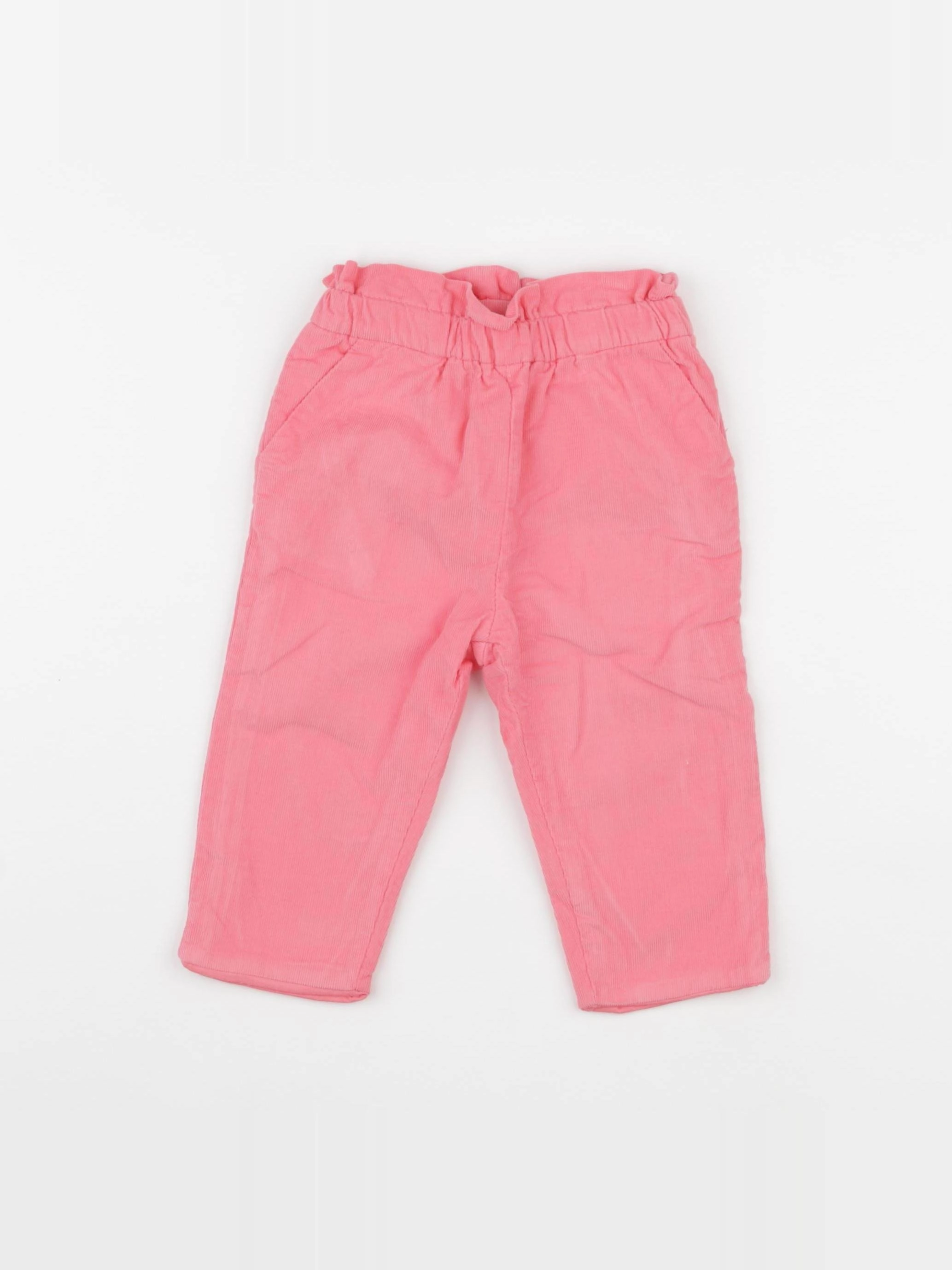 Jacadi - pantalon rose - 12 mois